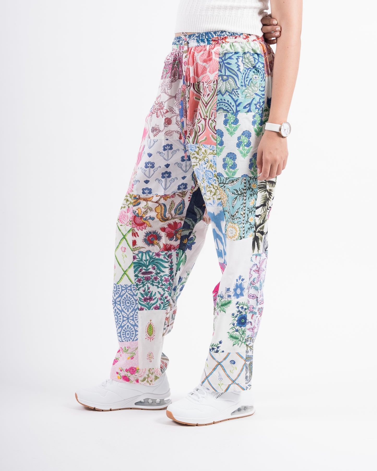 Upcycled Patchwork Pants (Large)