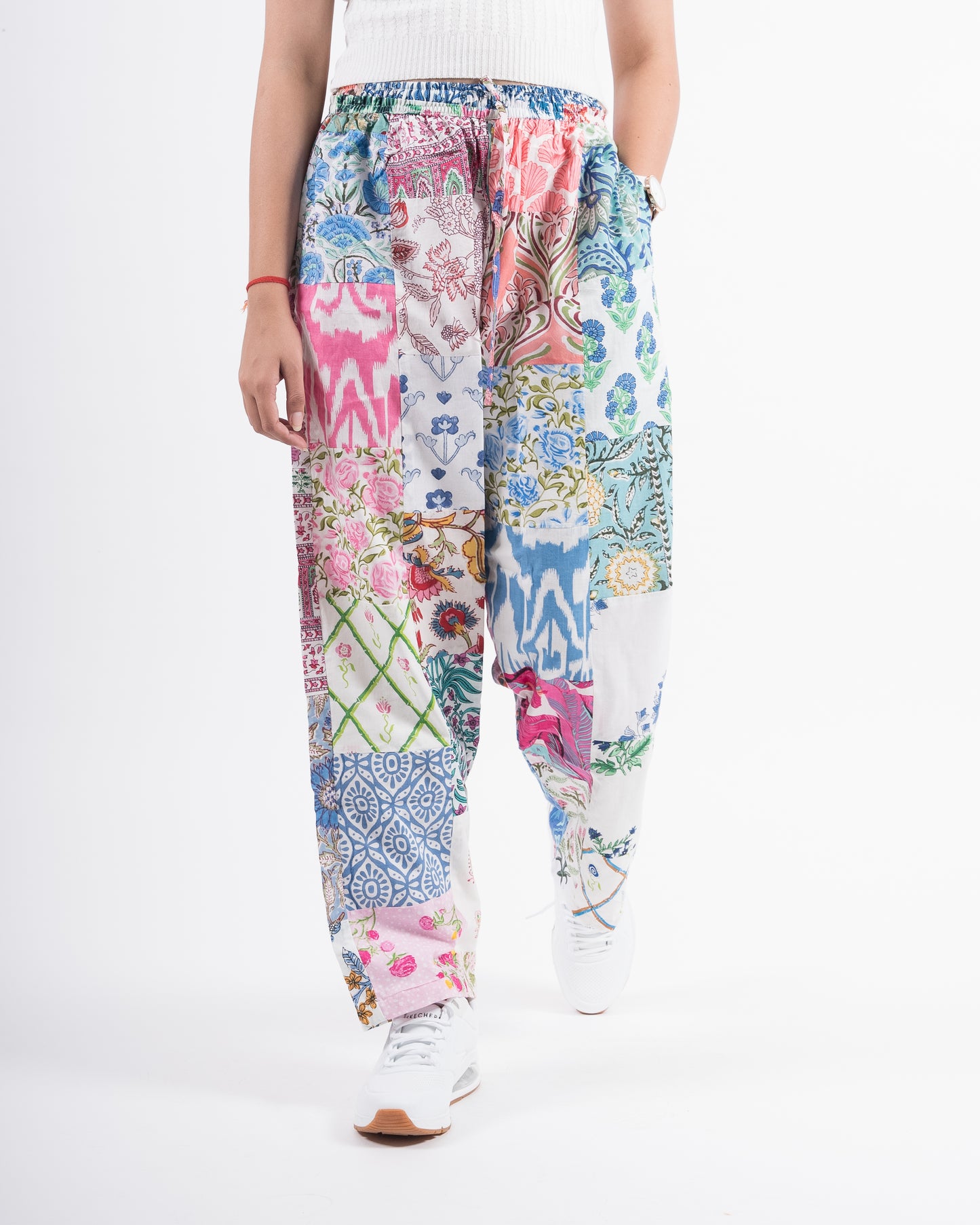 Upcycled Patchwork Pants (Large)