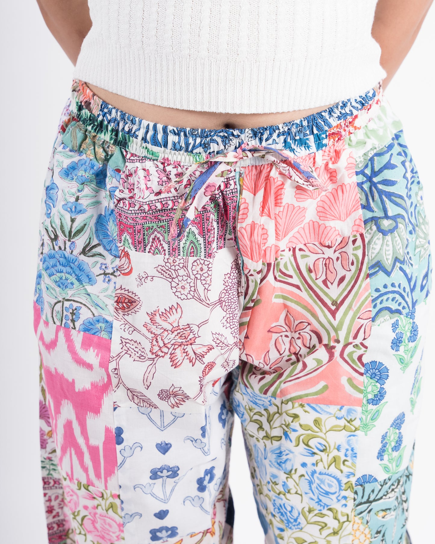 Upcycled Patchwork Pants (Large)