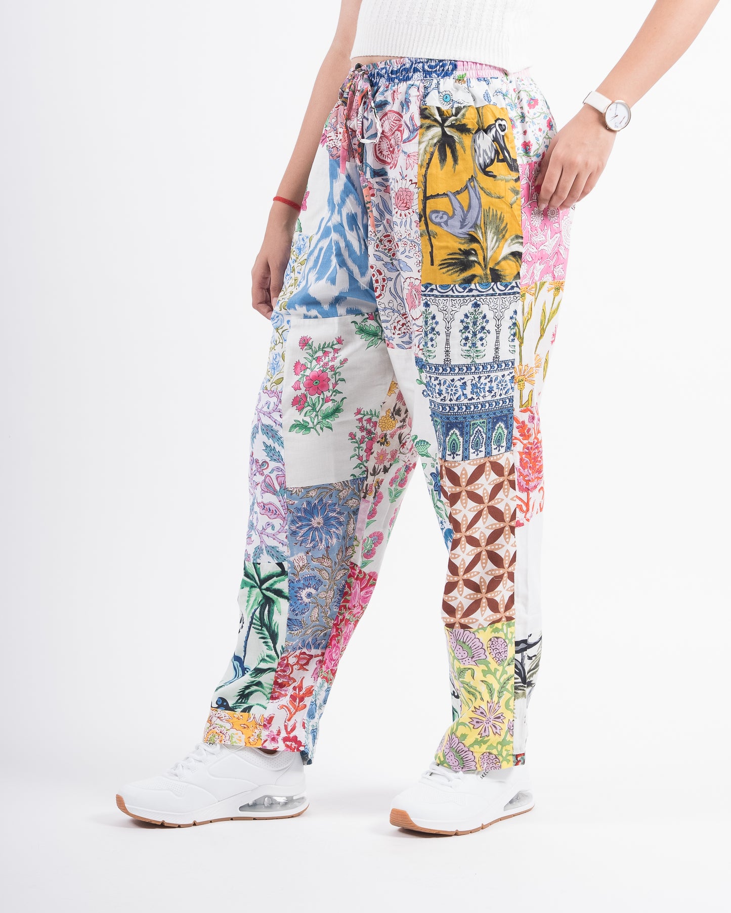 Upcycled Patchwork Pants (Large)
