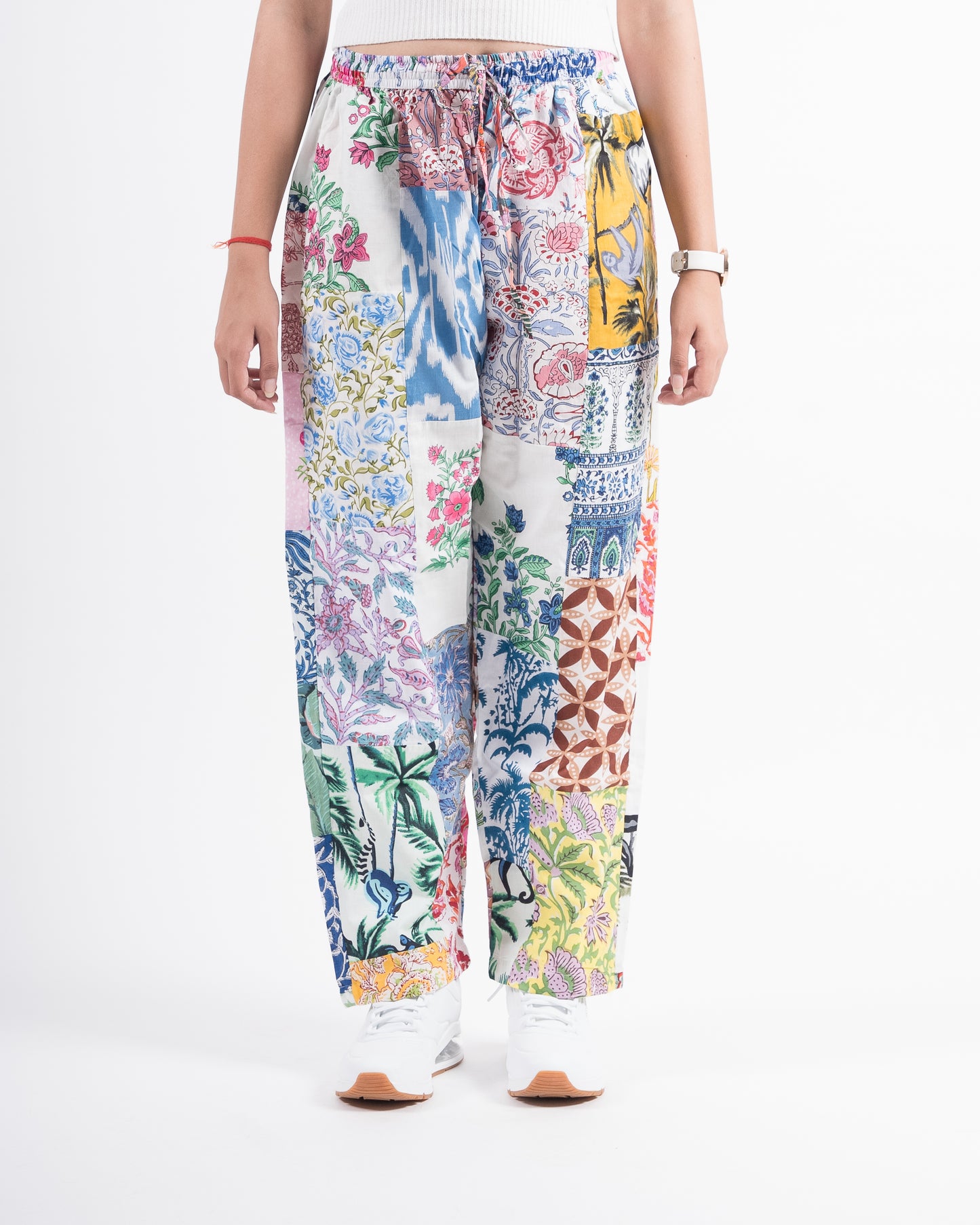 Upcycled Patchwork Pants (Large)