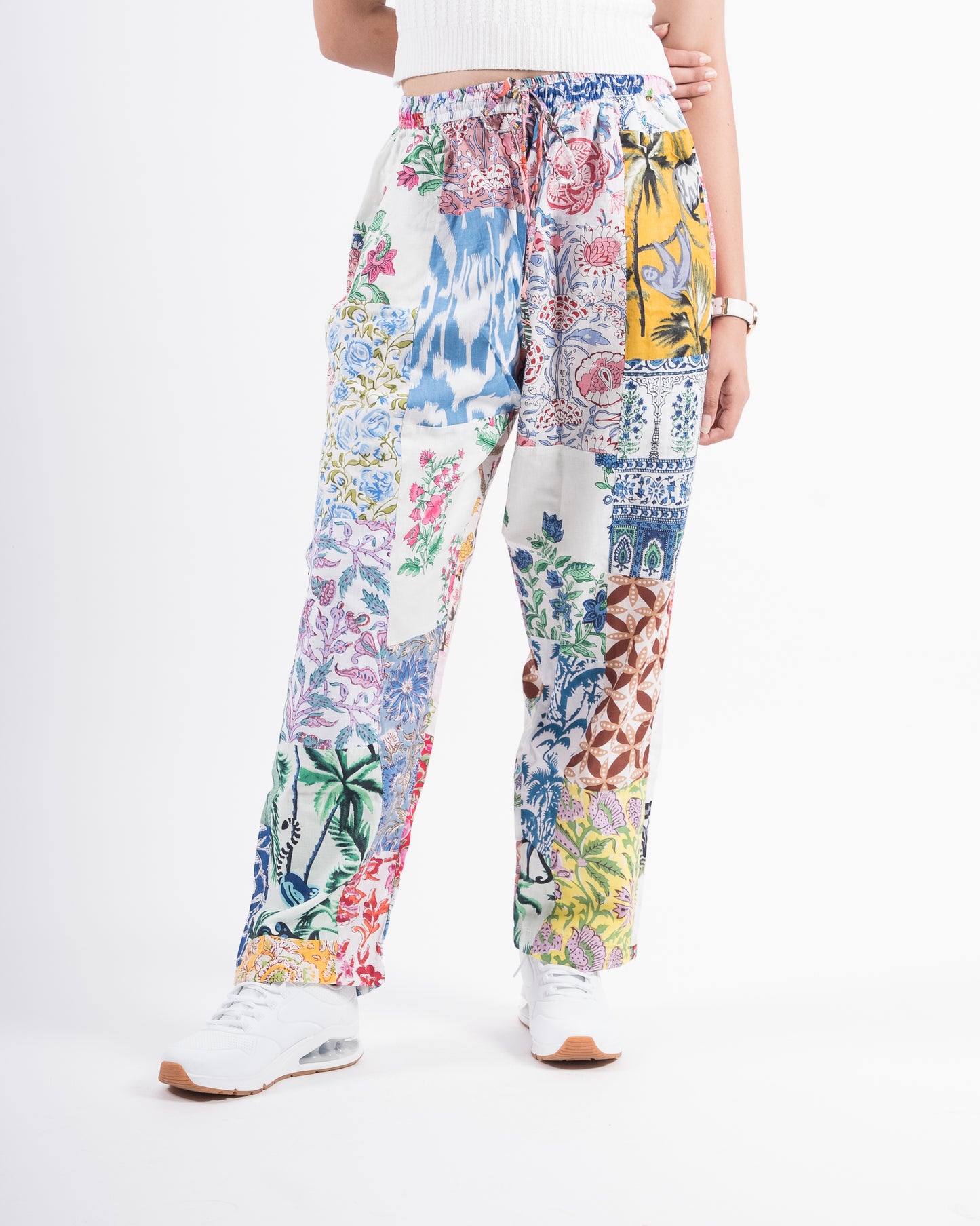 Upcycled Patchwork Pants (Large)