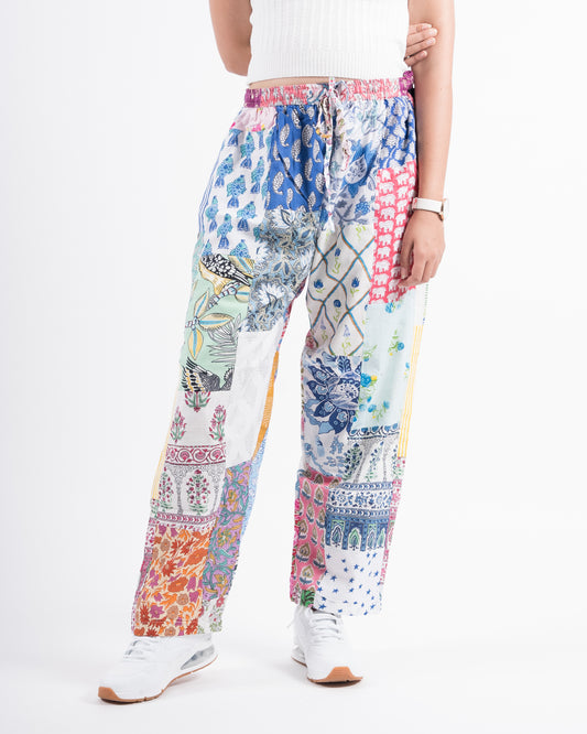 Upcycled Patchwork Pants (Large)