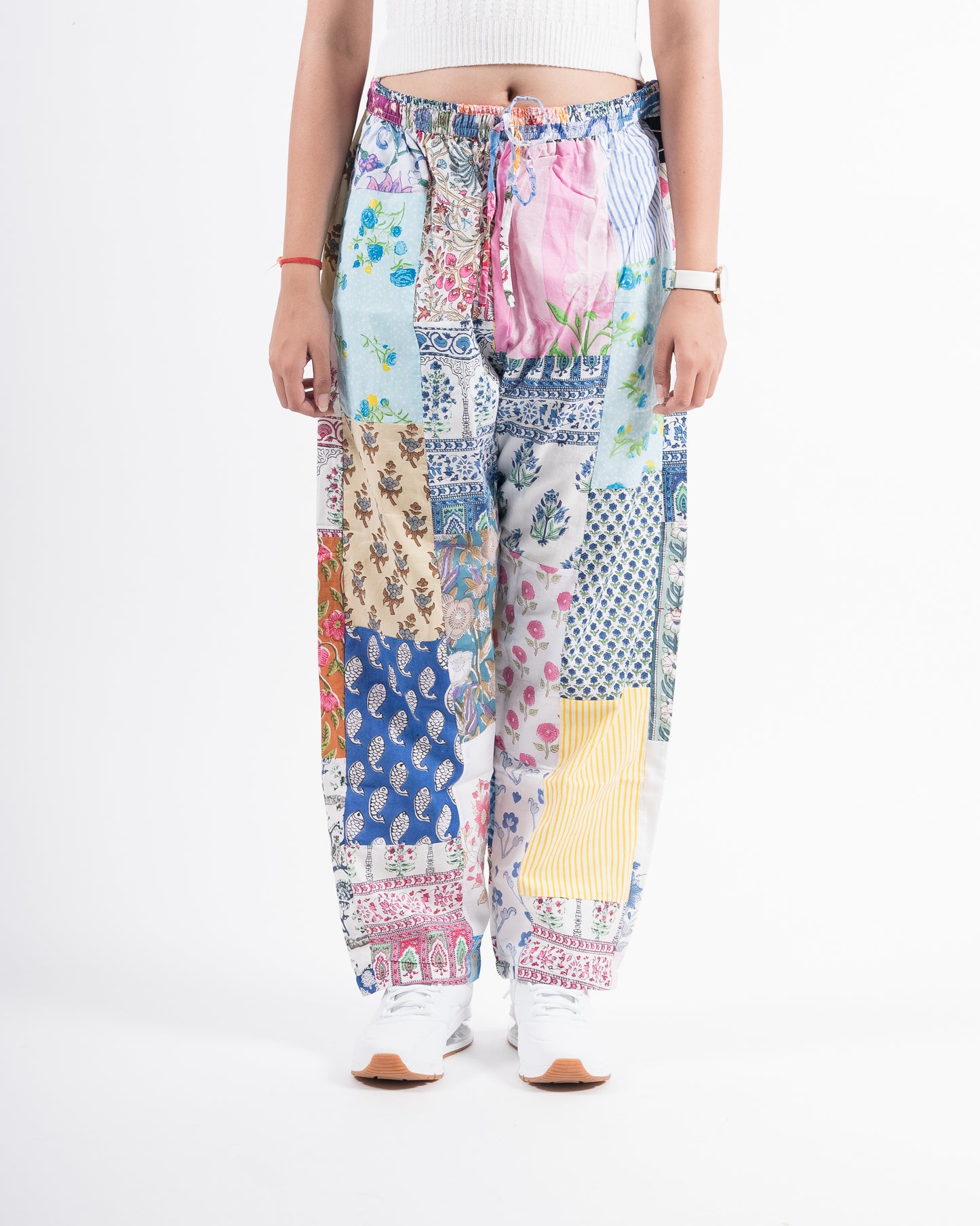 Upcycled Patchwork Pants (Large)