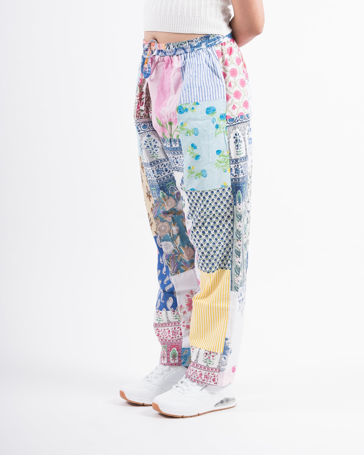 Upcycled Patchwork Pants (Large)