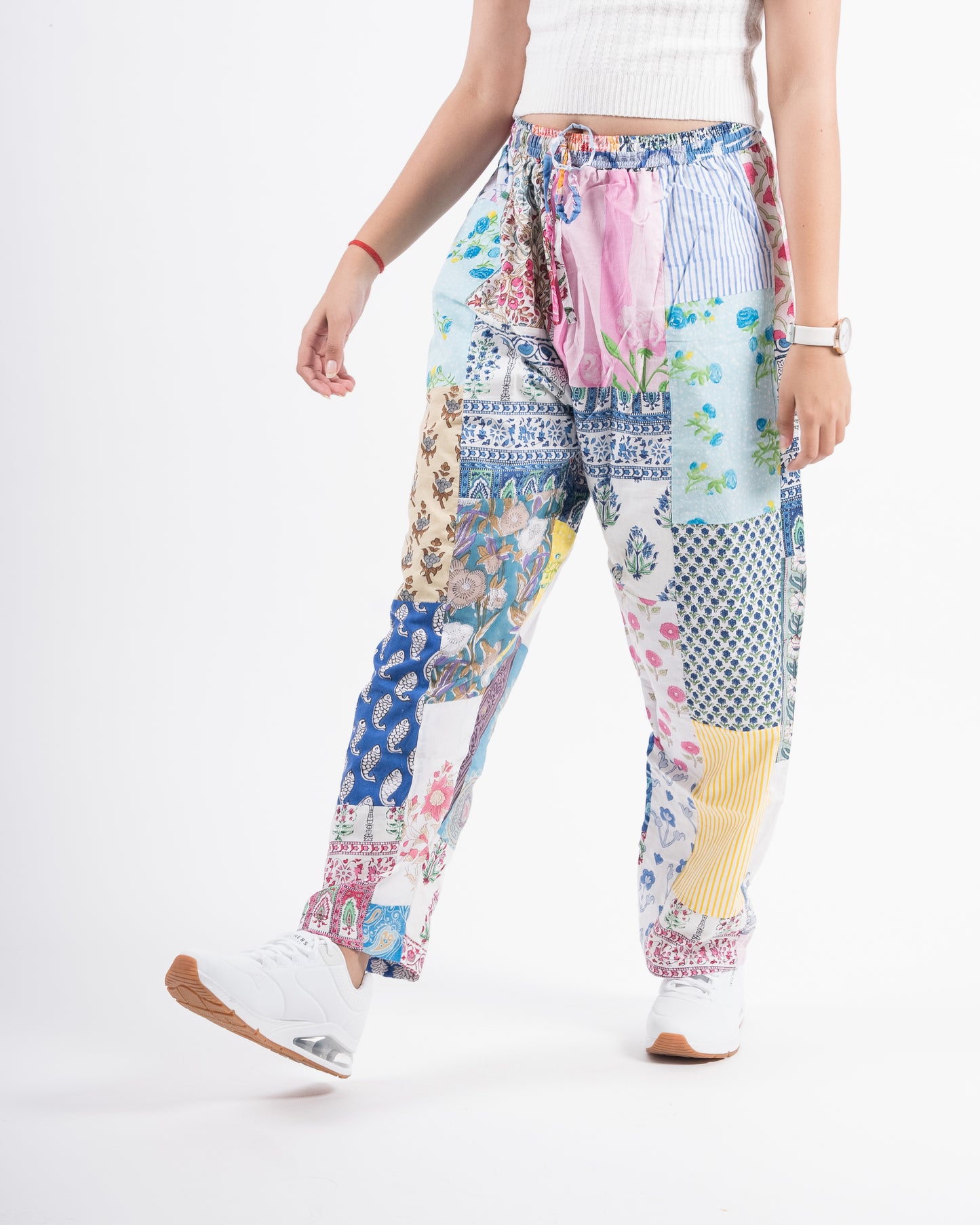 Upcycled Patchwork Pants (Large)