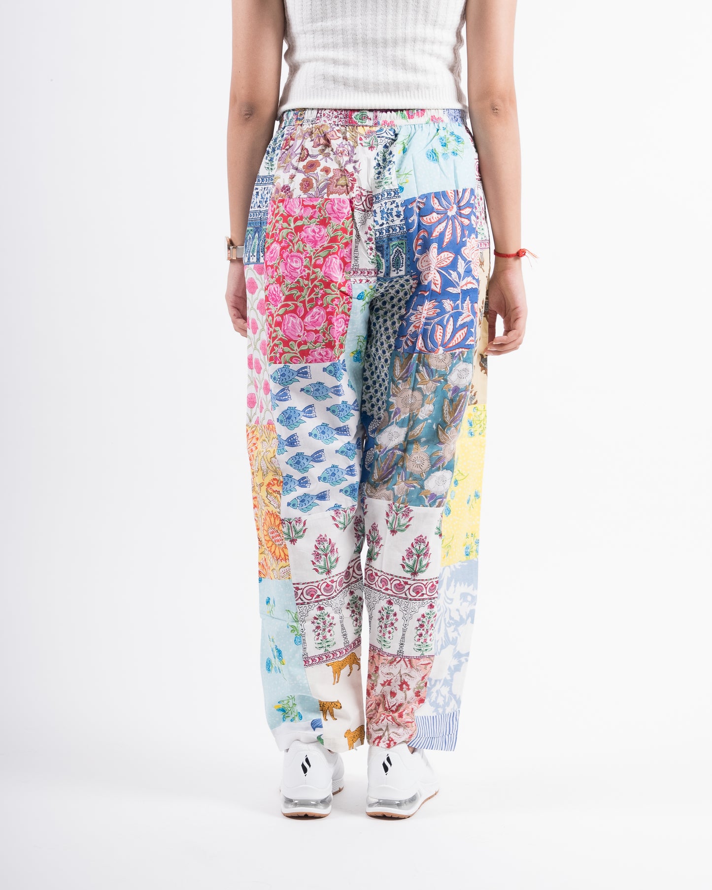 Upcycled Patchwork Pants (Large)