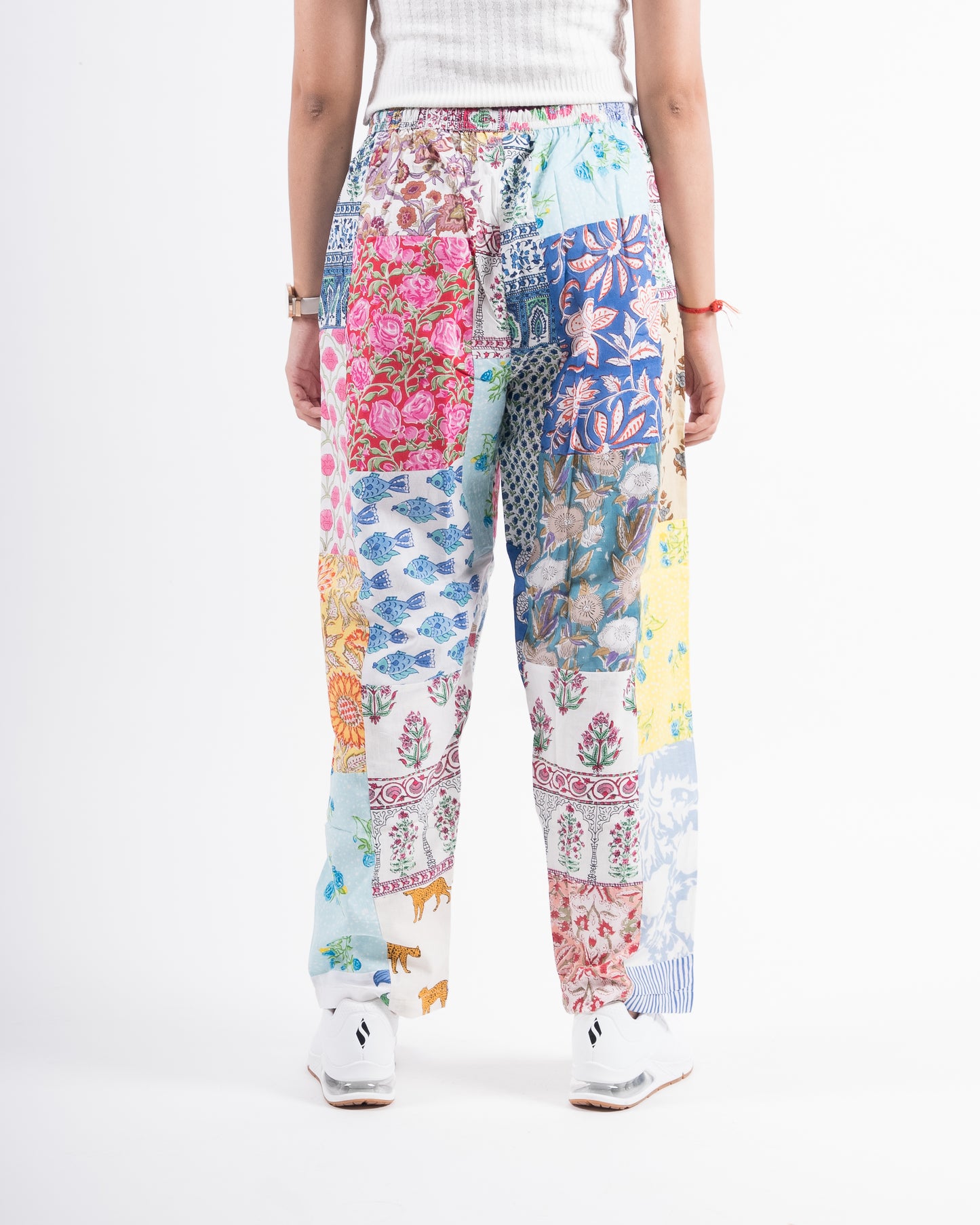 Upcycled Patchwork Pants (Large)