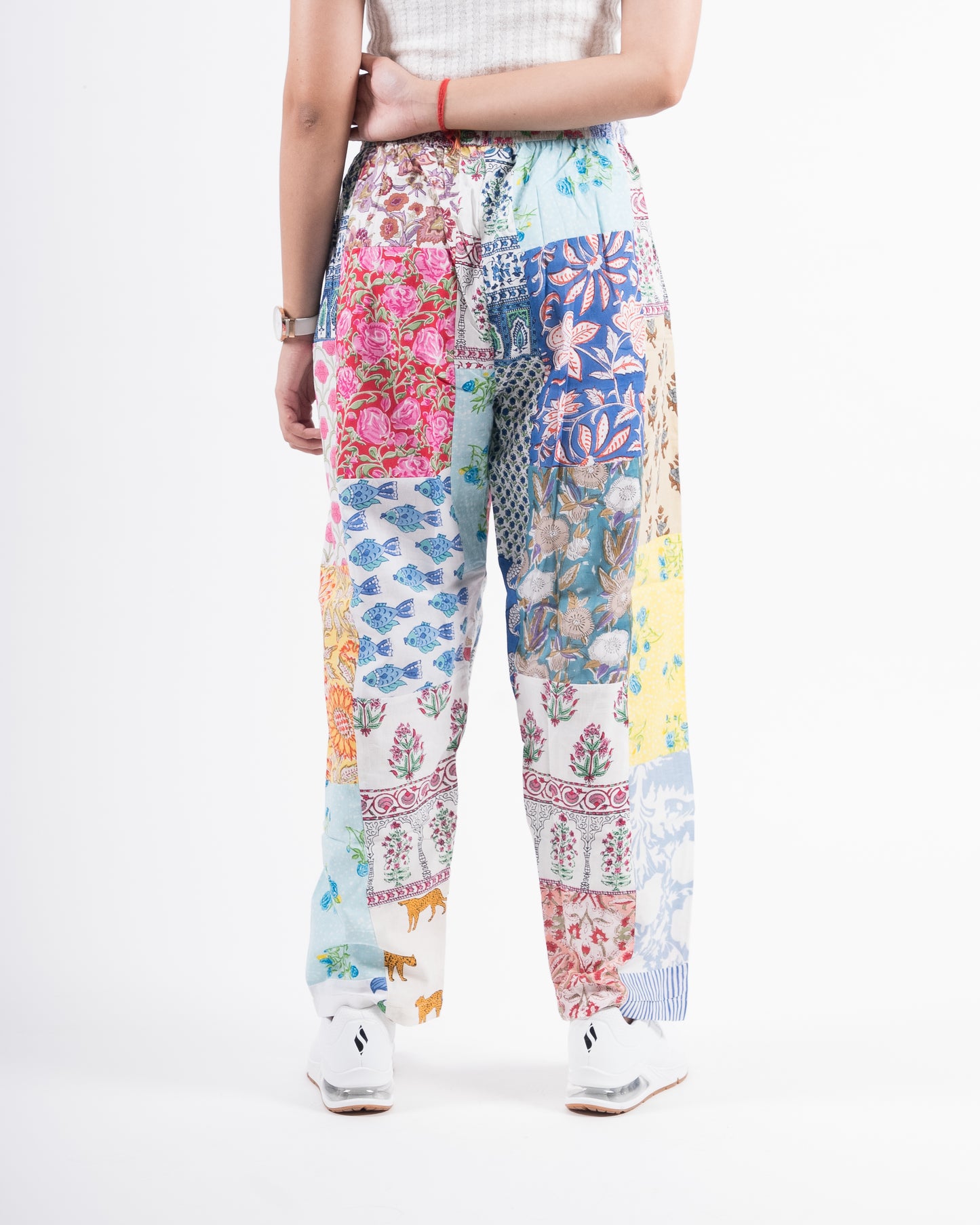 Upcycled Patchwork Pants (Large)