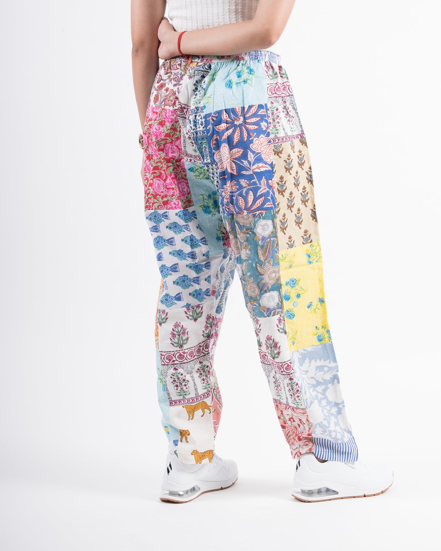Upcycled Patchwork Pants (Large)