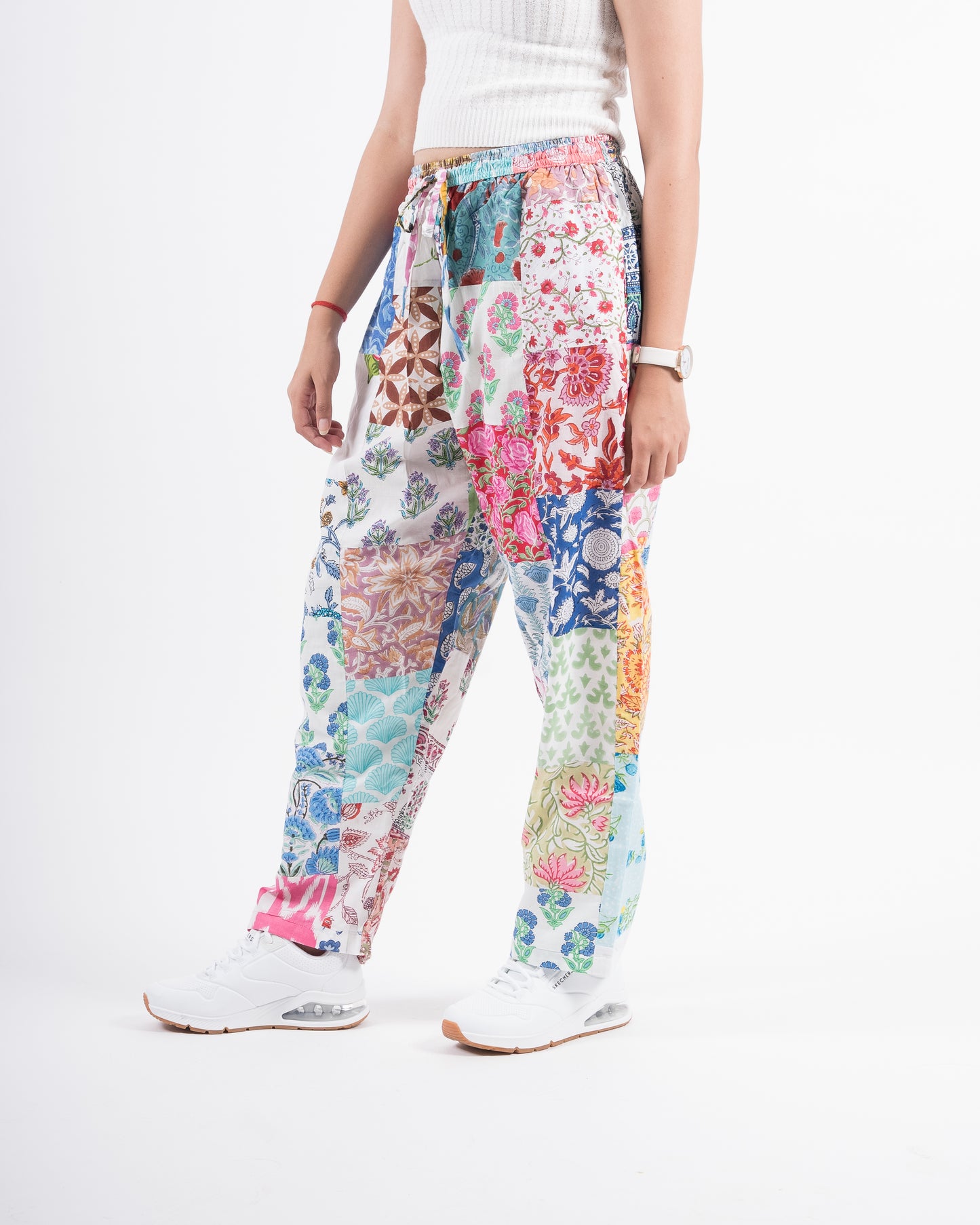 Upcycled Patchwork Pants (Large)