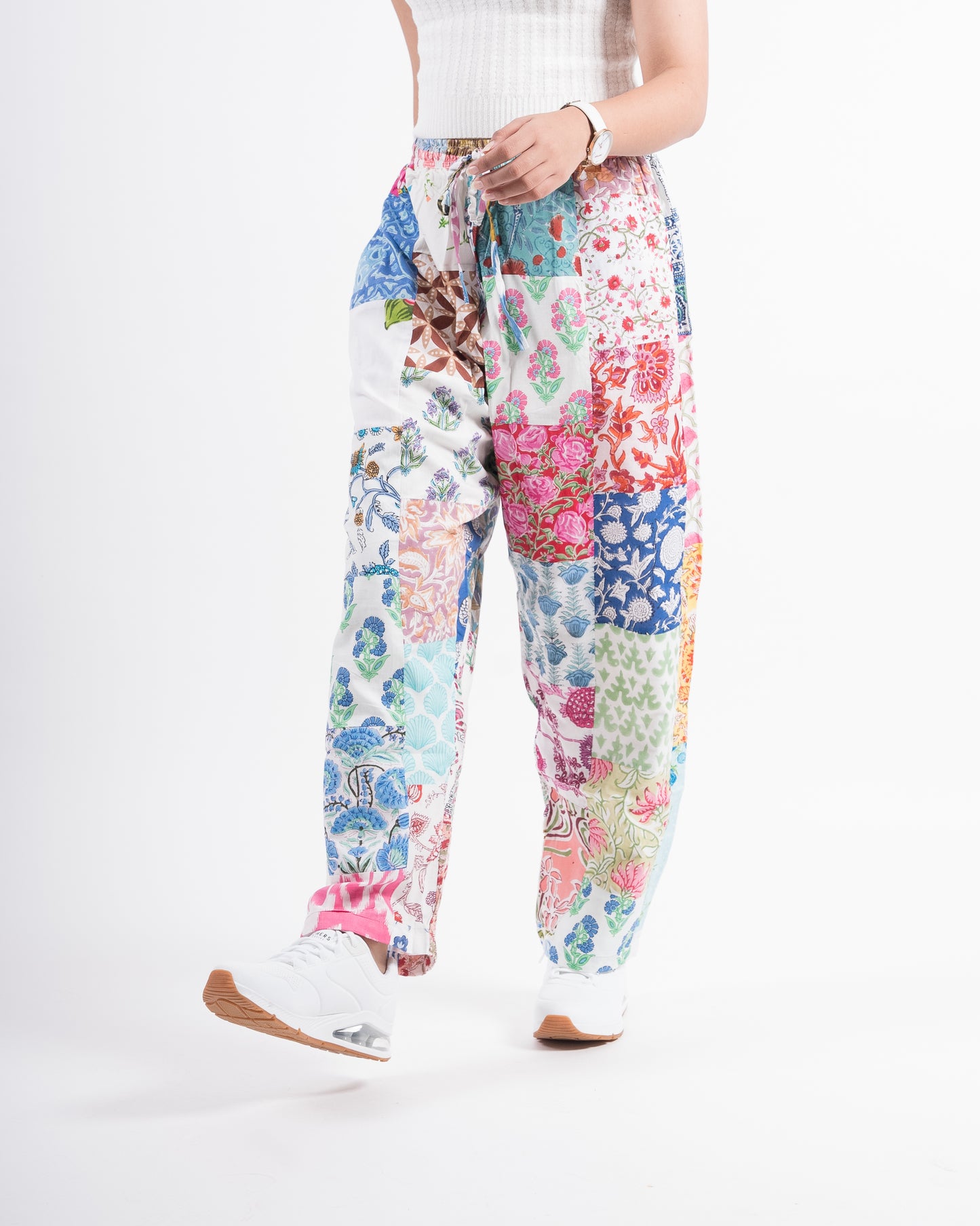 Upcycled Patchwork Pants (Large)