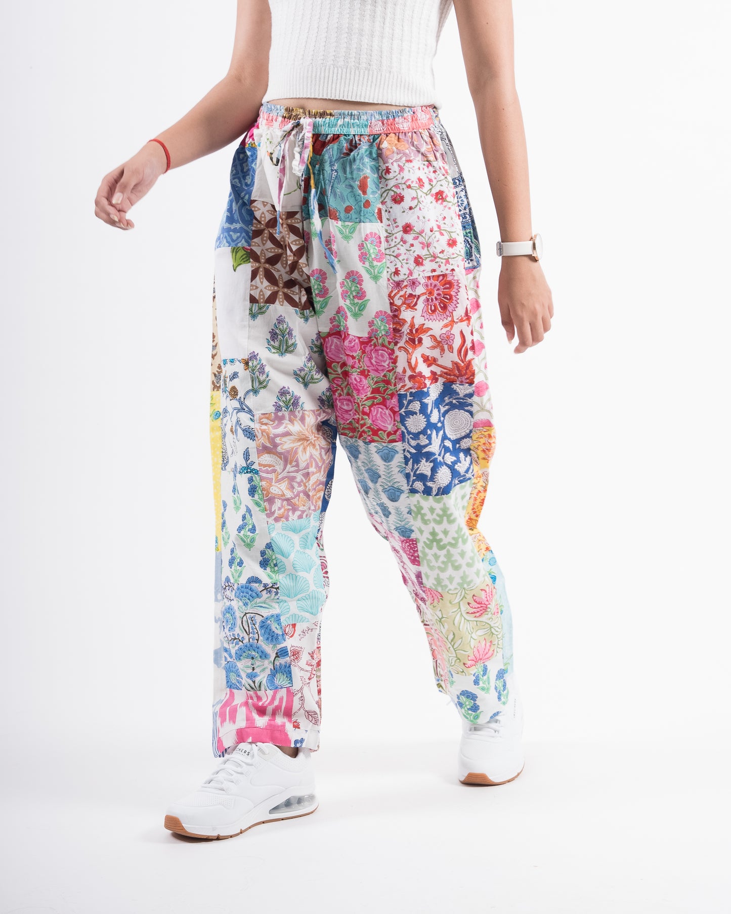 Upcycled Patchwork Pants (Large)