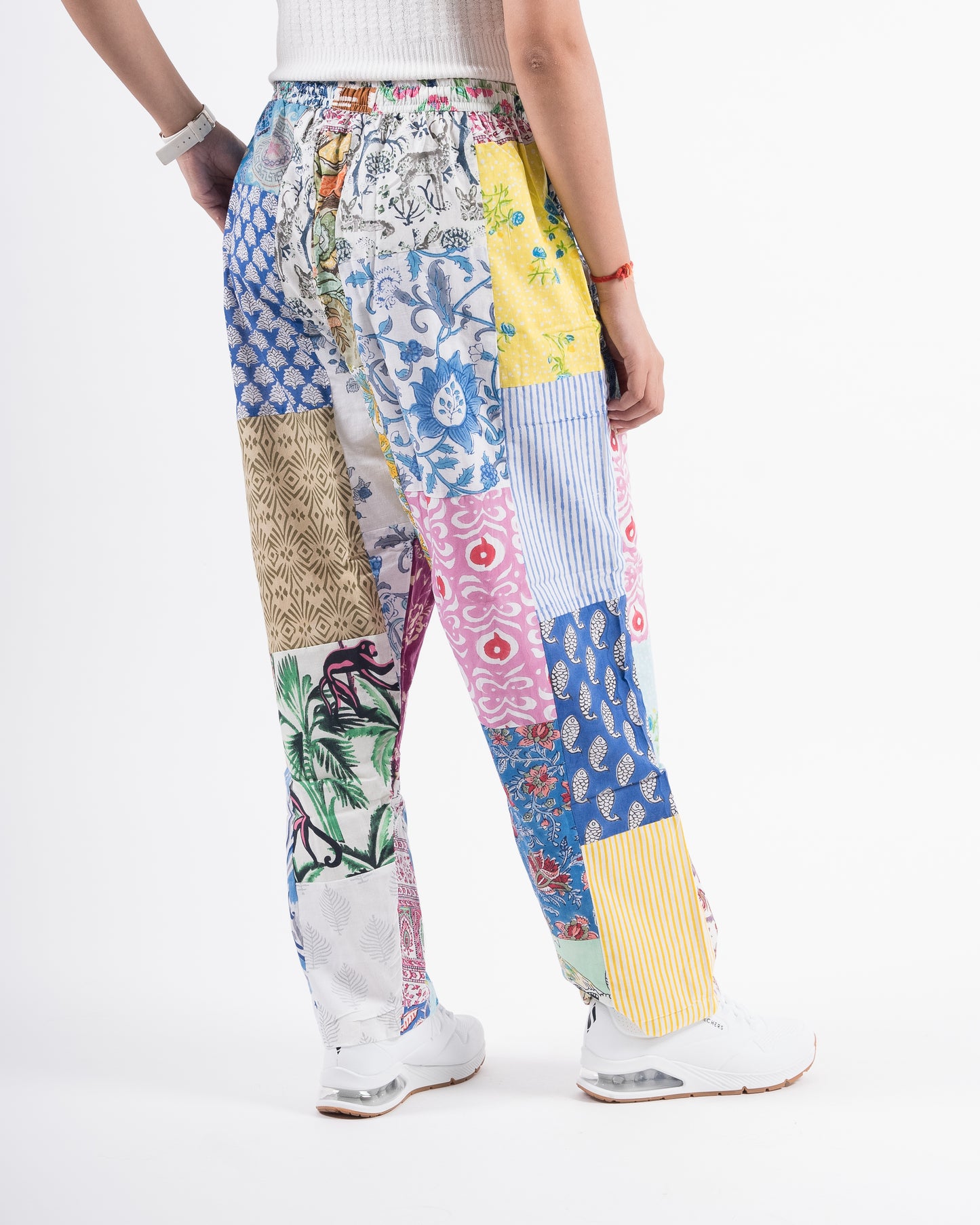 Upcycled Patchwork Pants (Large)