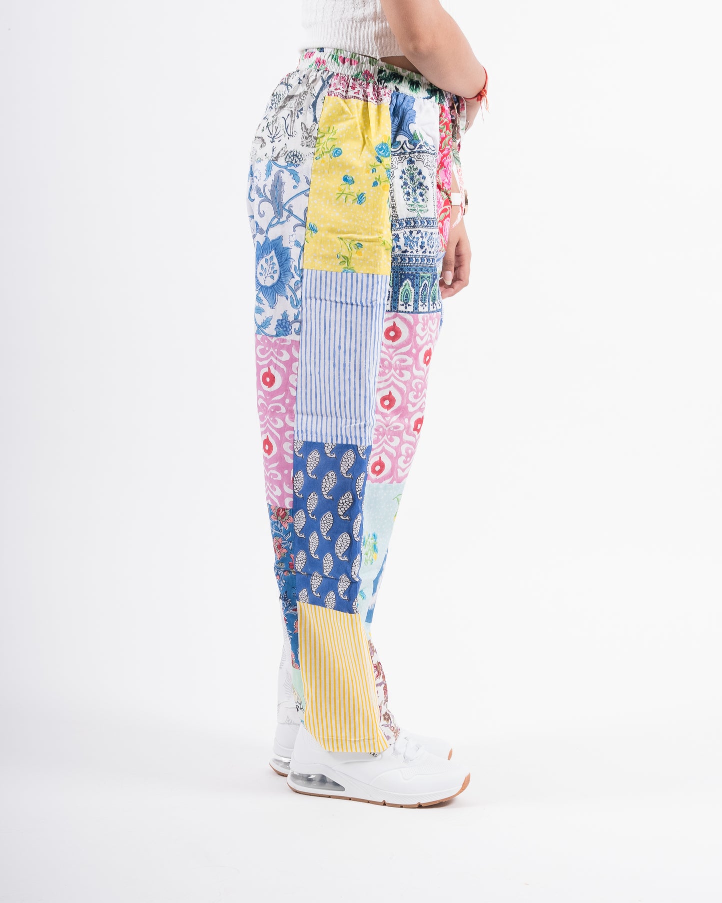Upcycled Patchwork Pants (Large)