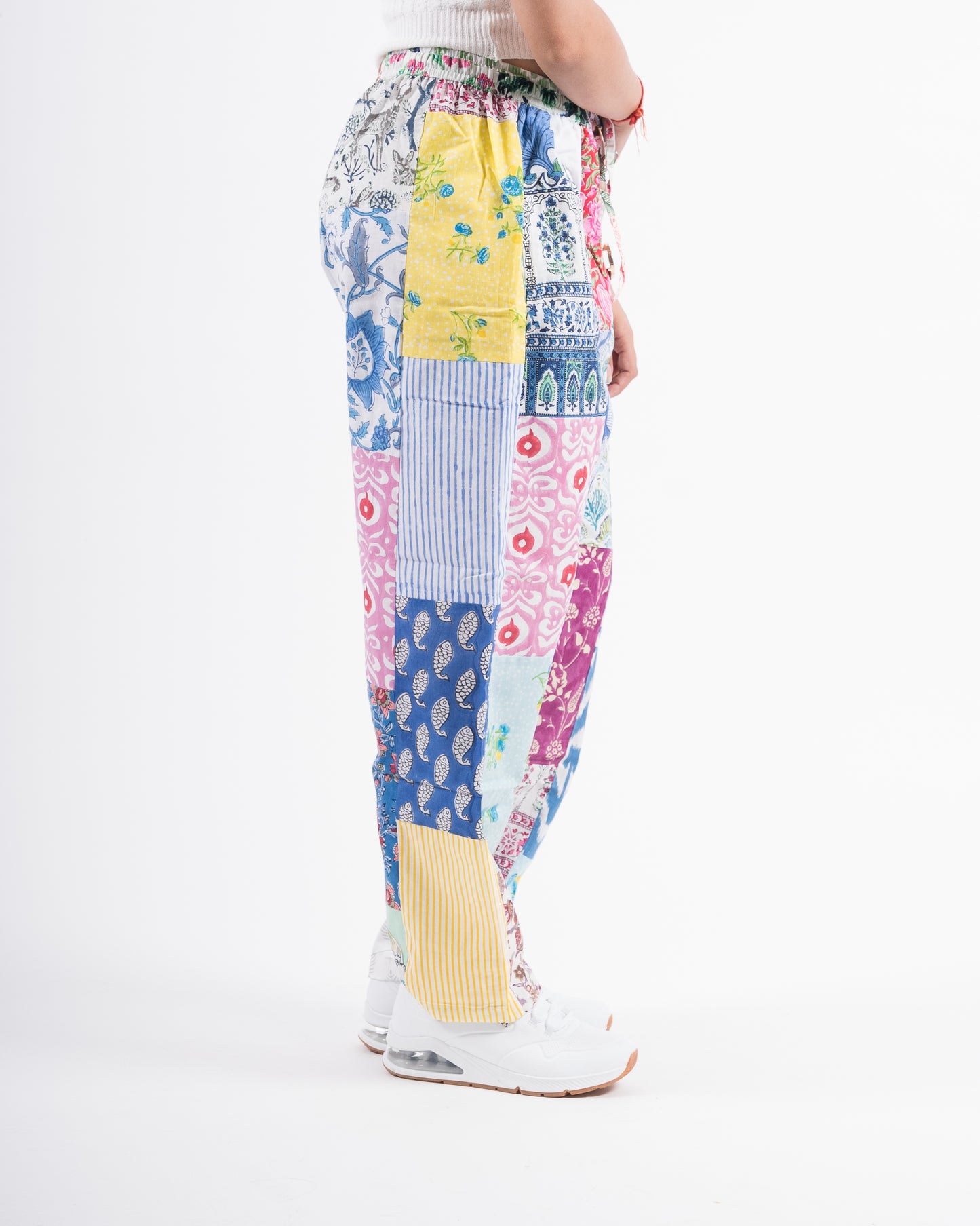 Upcycled Patchwork Pants (Large)