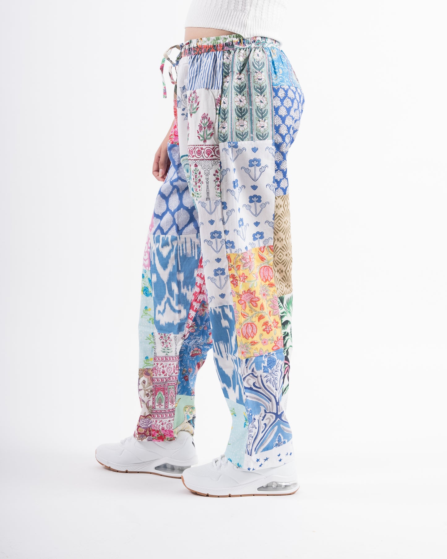 Upcycled Patchwork Pants (Large)