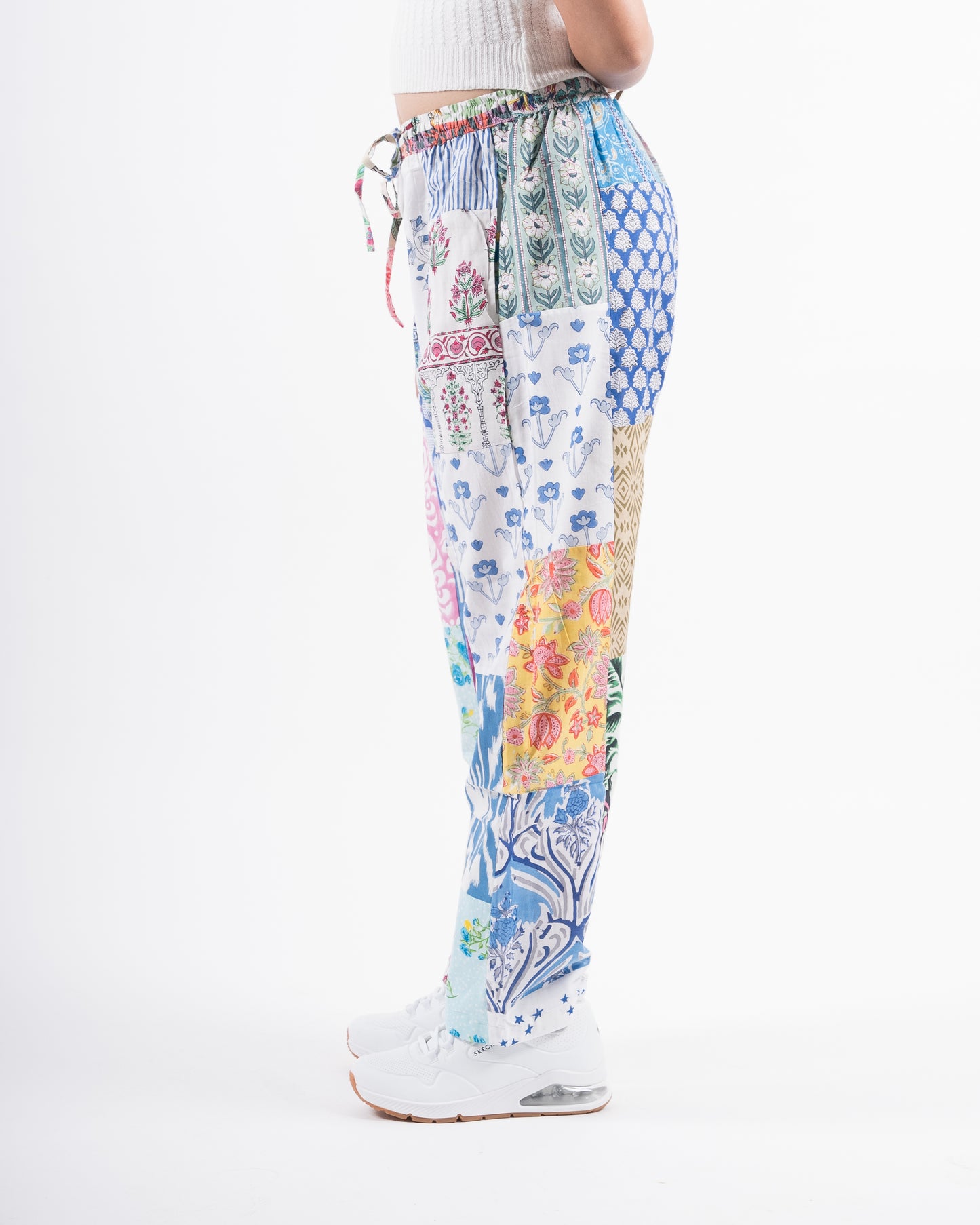 Upcycled Patchwork Pants (Large)