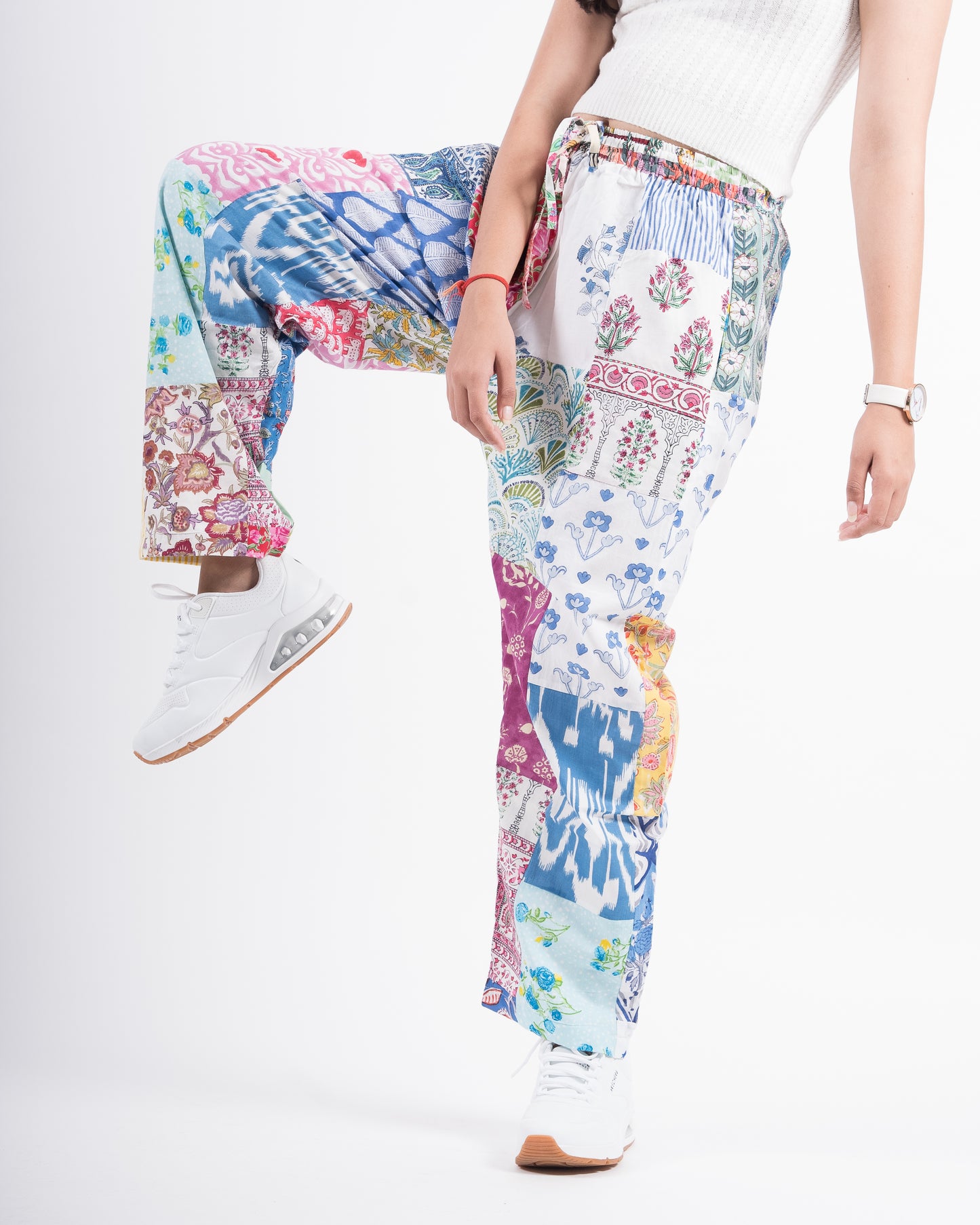 Upcycled Patchwork Pants (Large)