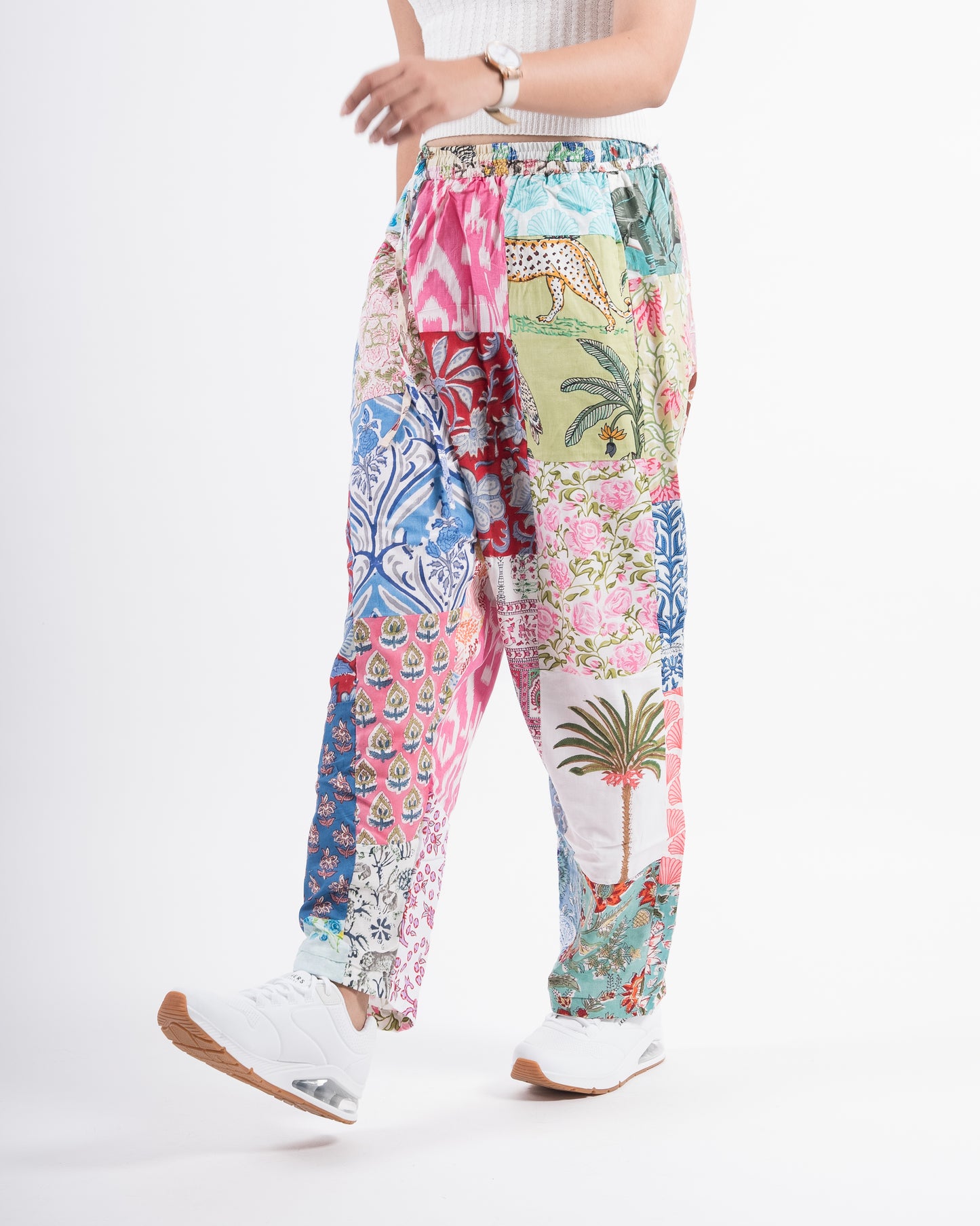 Upcycled Patchwork Pants (Extra Large)