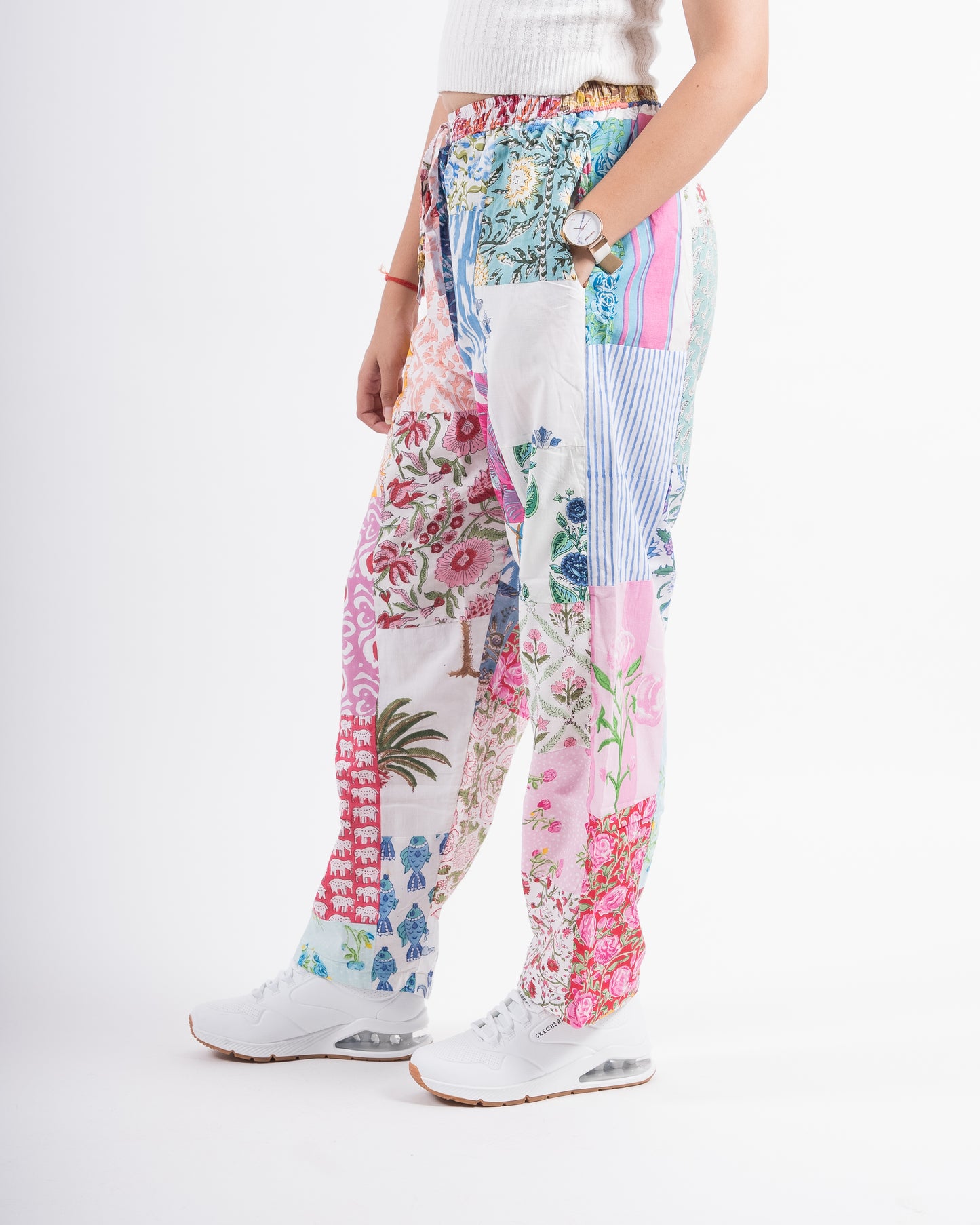 Upcycled Patchwork Pants (Extra Large)