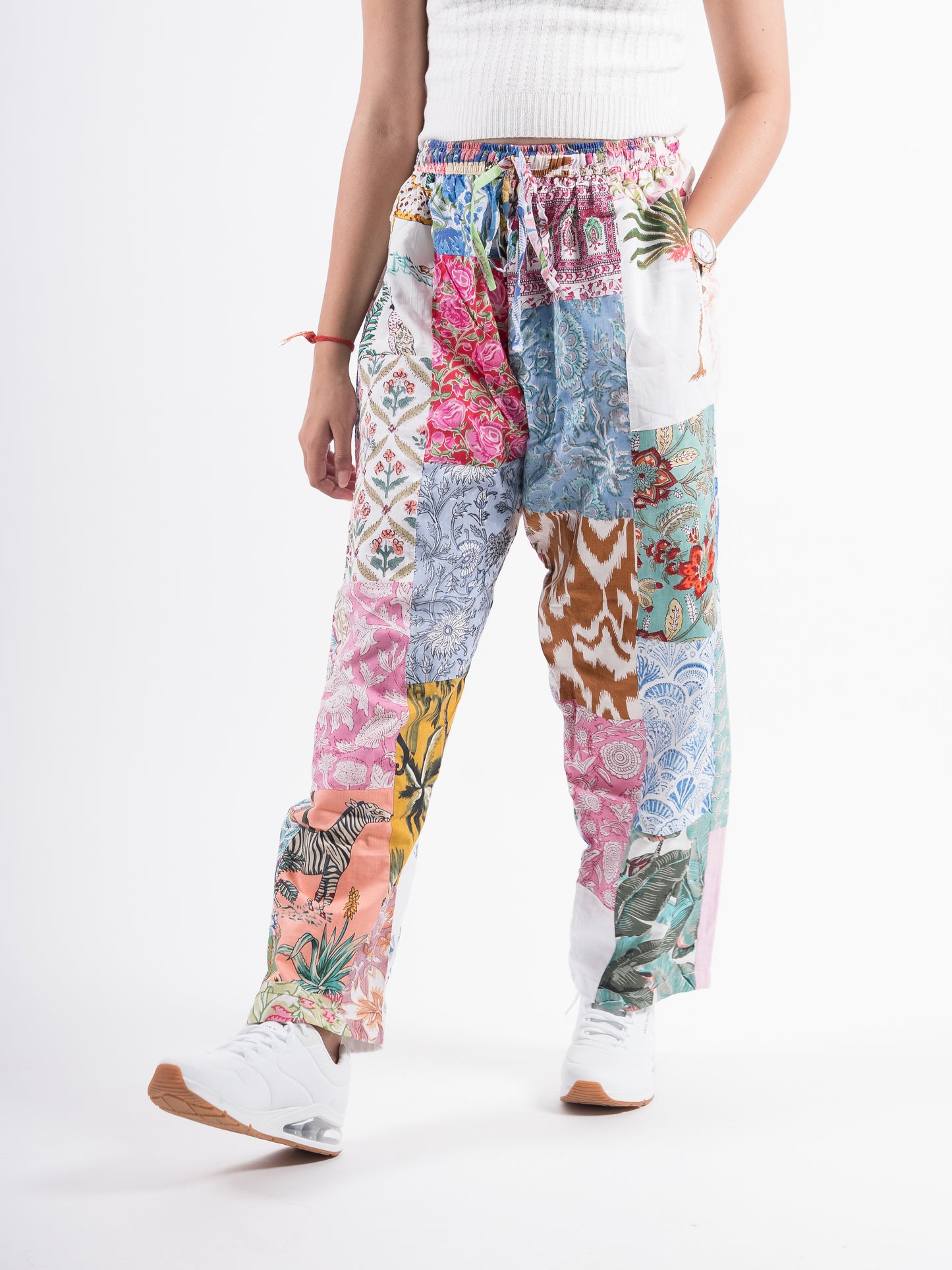 Upcycled Patchwork Pants (Extra Large)