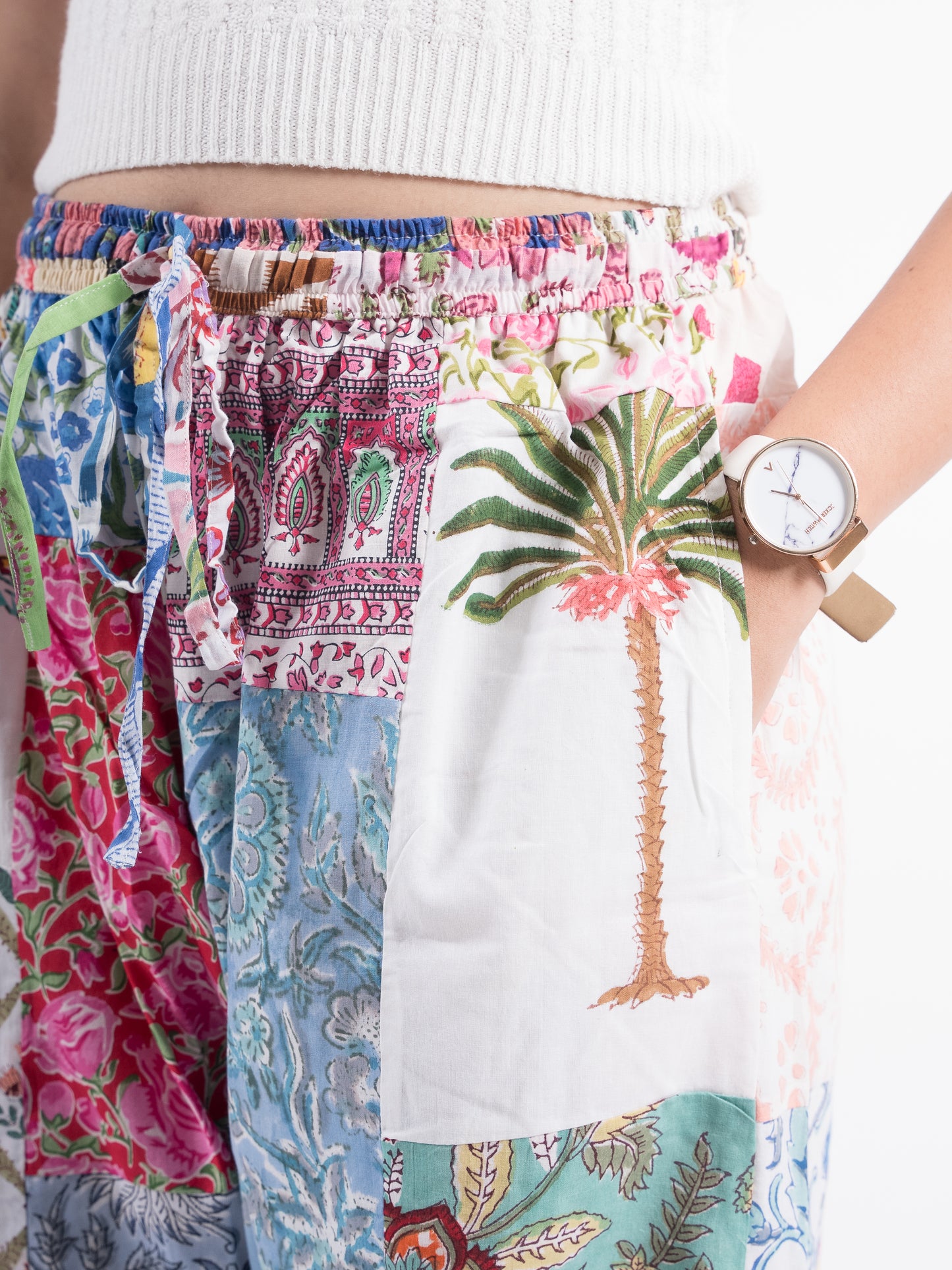 Upcycled Patchwork Pants (Extra Large)