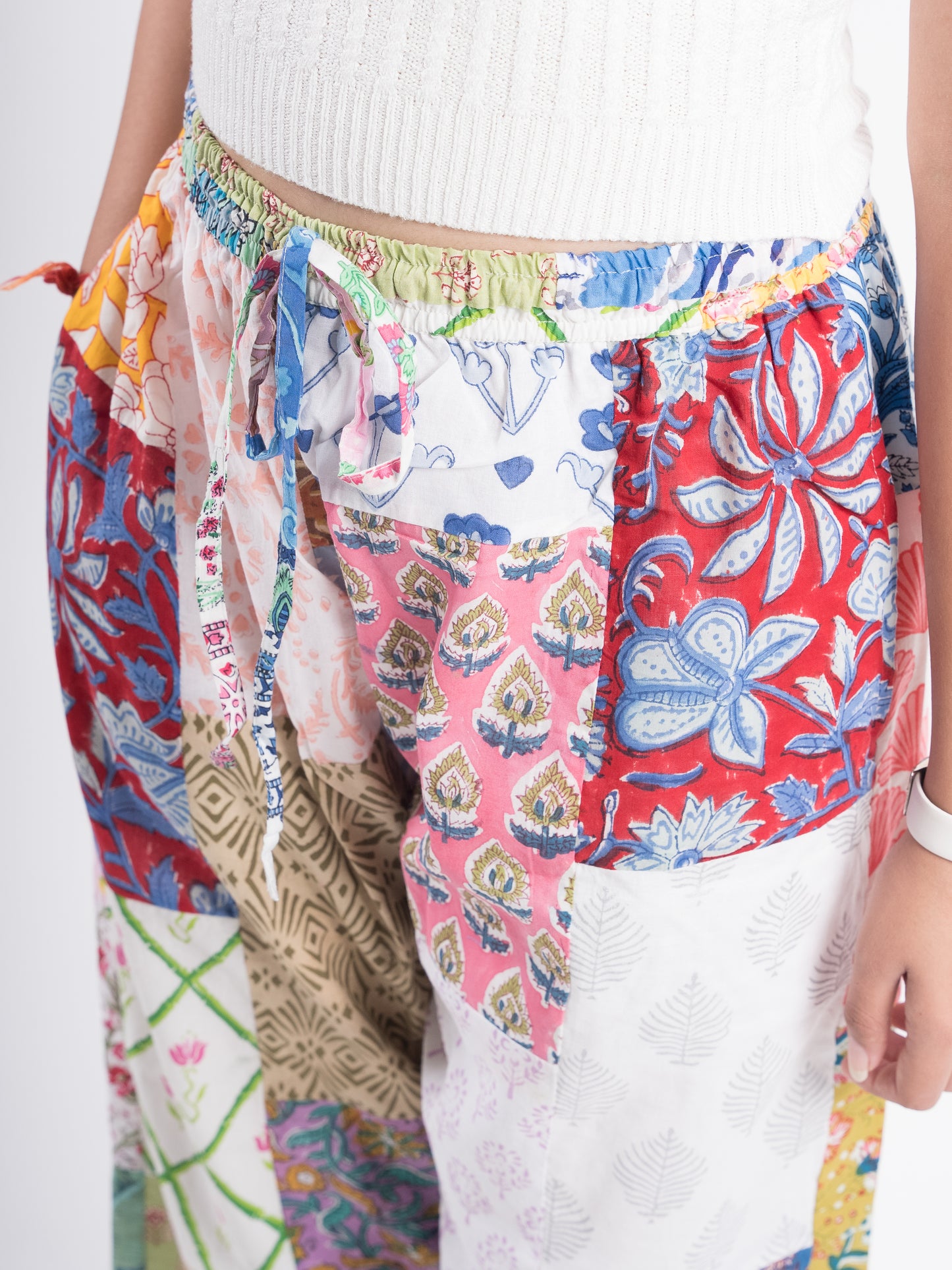 Upcycled Patchwork Pants (Extra Large)