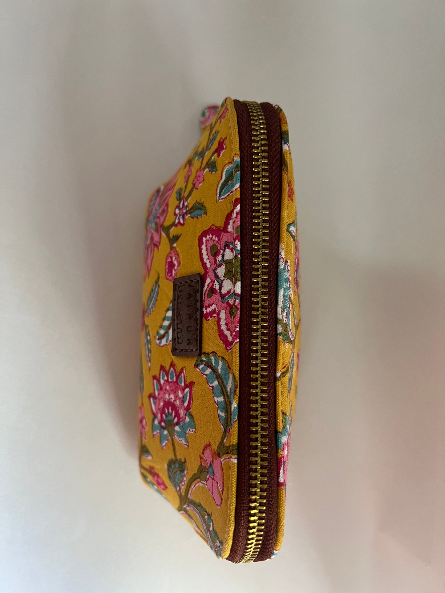 Mimosa Martini Blockprinted Pouches