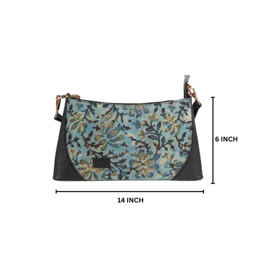 Vintage Vougue Blockprinted Shoulder Bags
