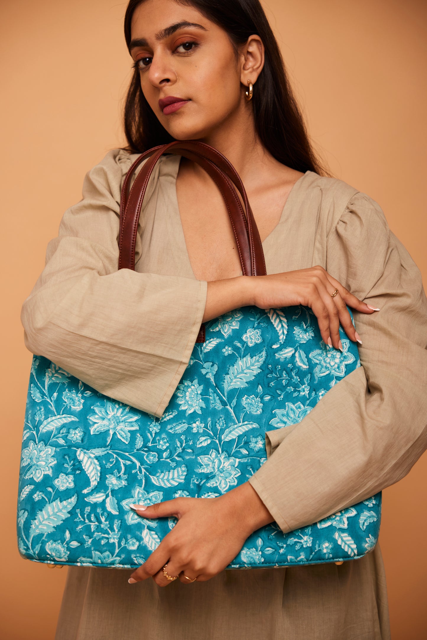 Aqua Blue All Time Tote Bag