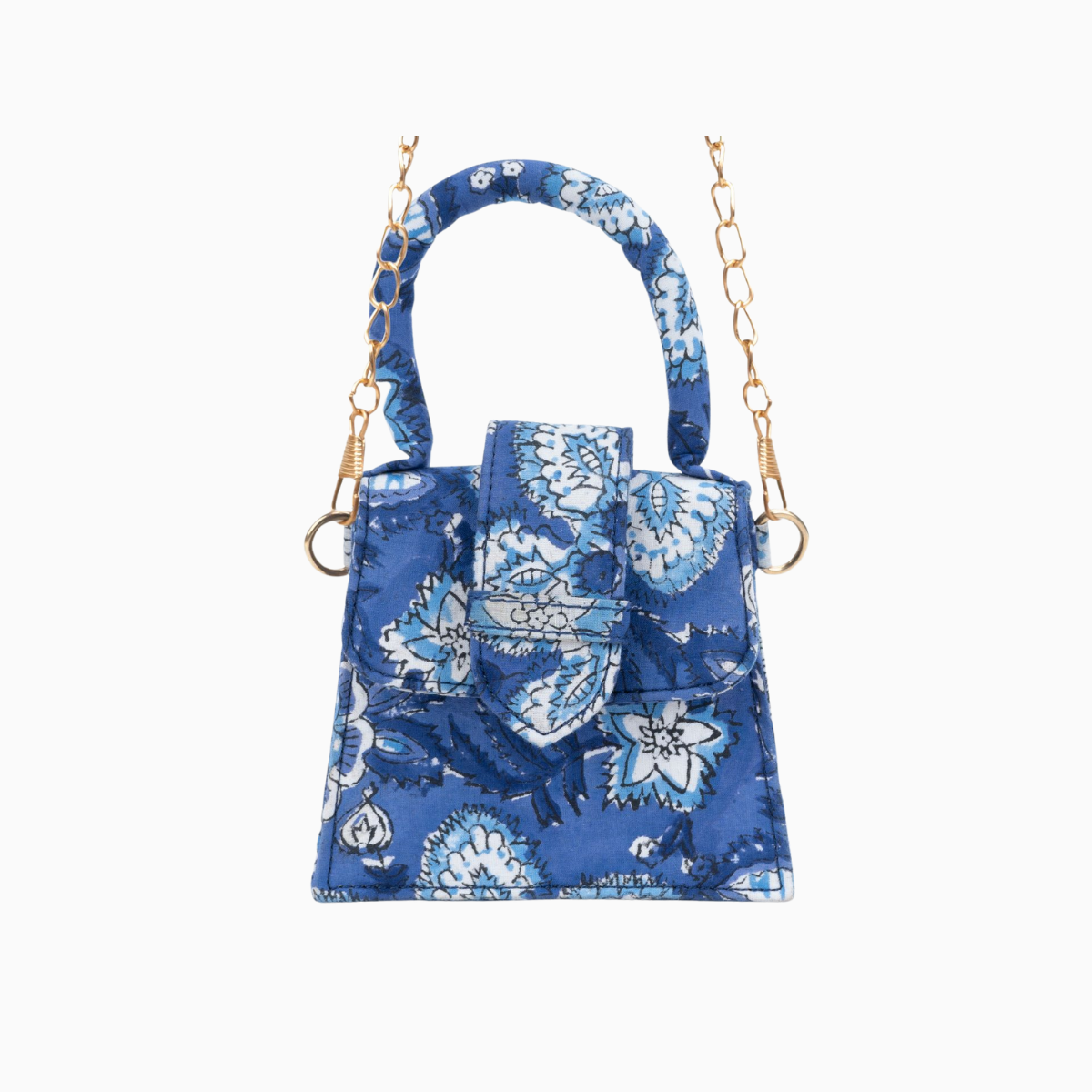Summer Breeze Blockprinted Chiq Bag