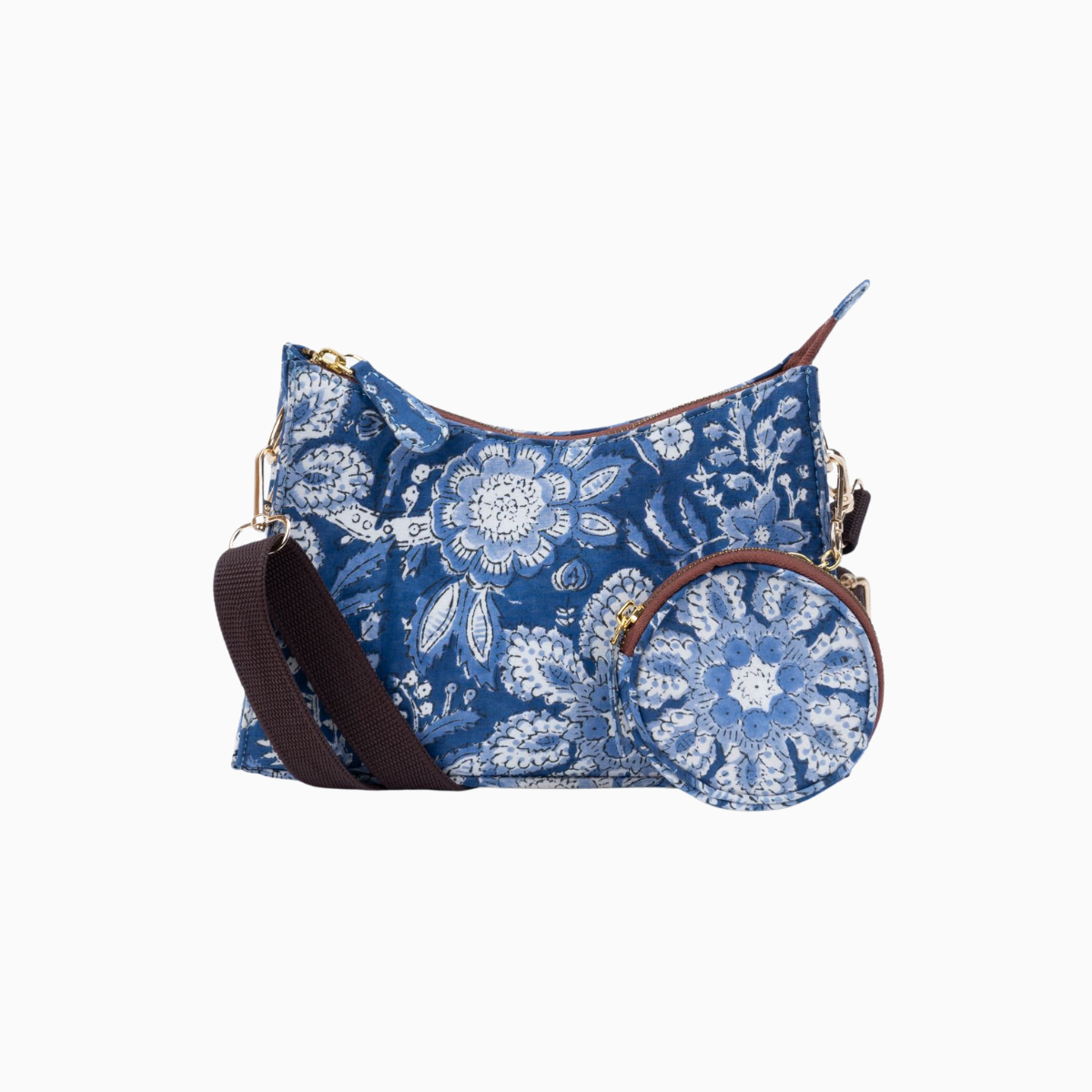 Summer Breeze Blockprinted Cross Body Bags
