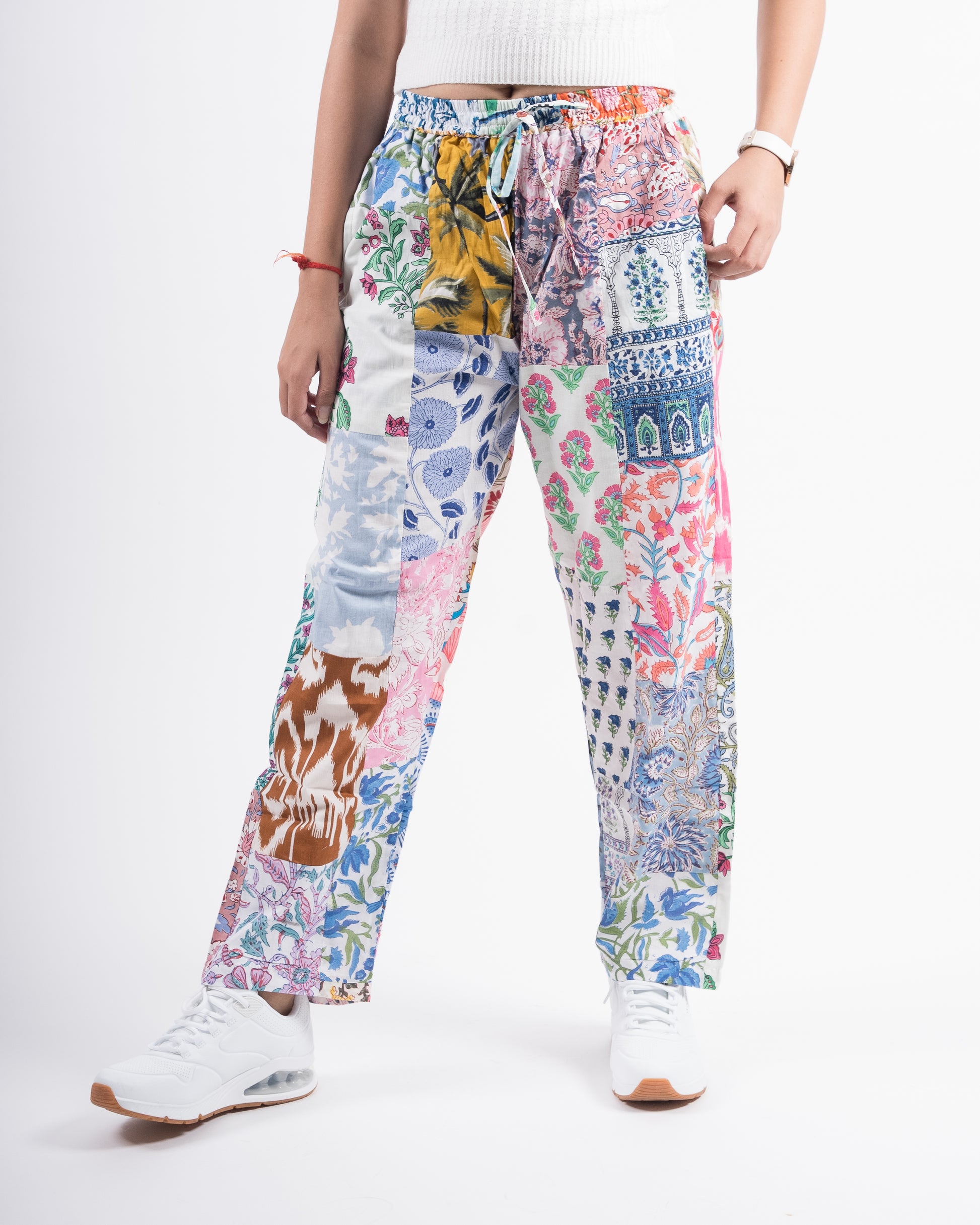 Upcycled Patchwork Pants (Small)