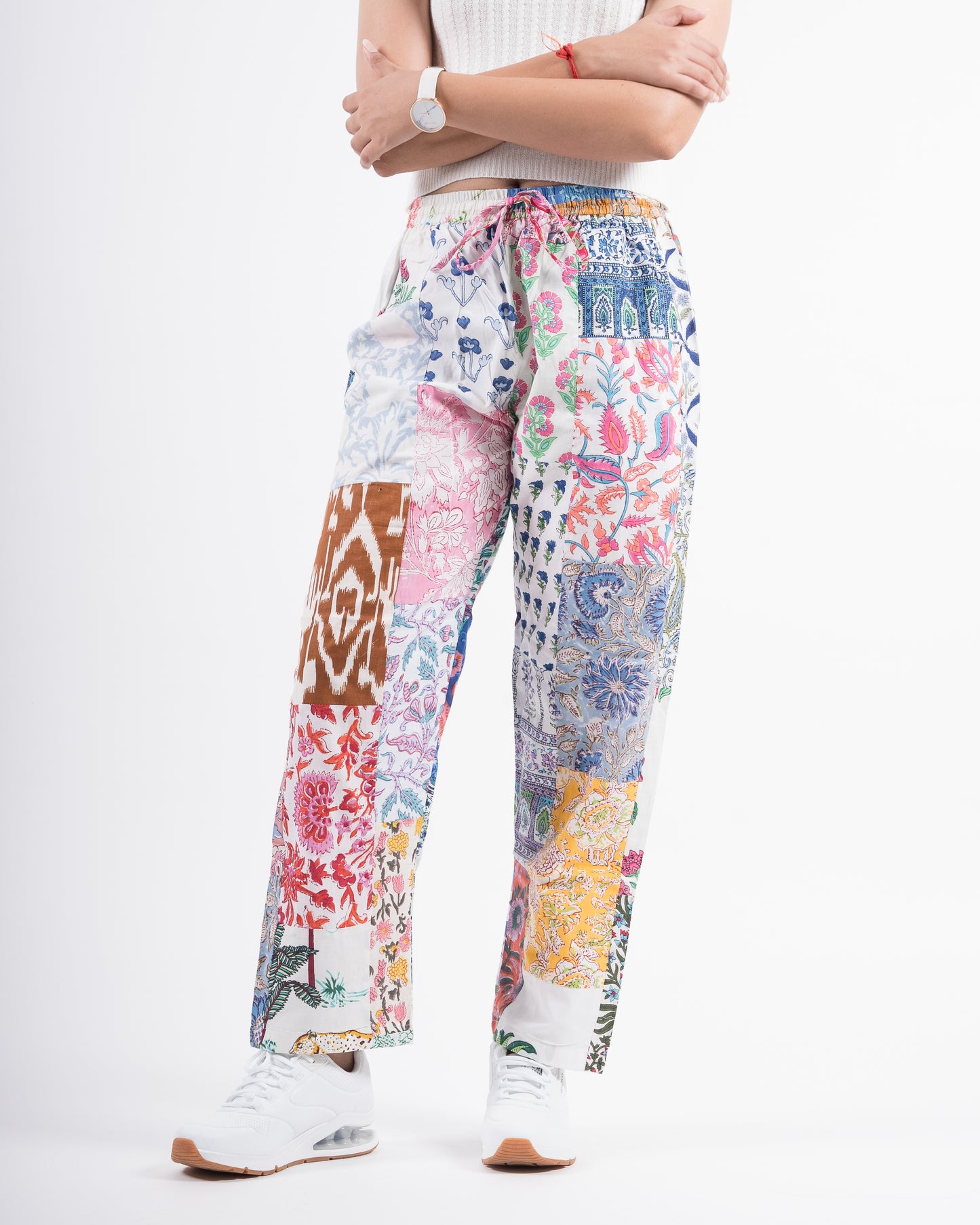 Upcycled Patchwork Pants (Small)