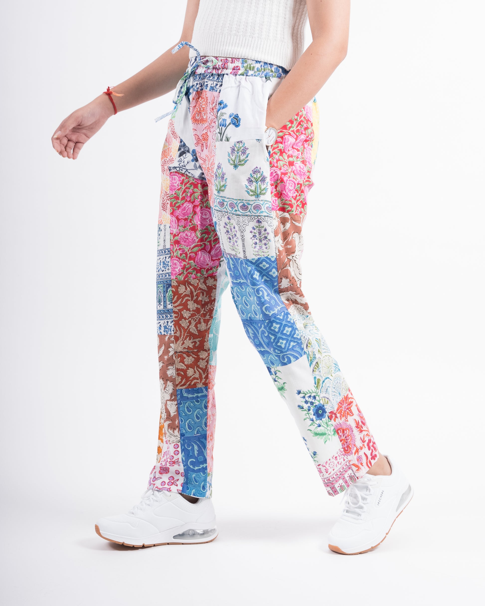 Upcycled Patchwork Pants (Small)