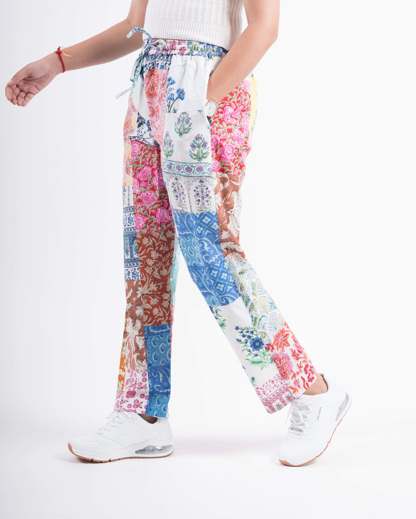 Upcycled Patchwork Pants (Small)