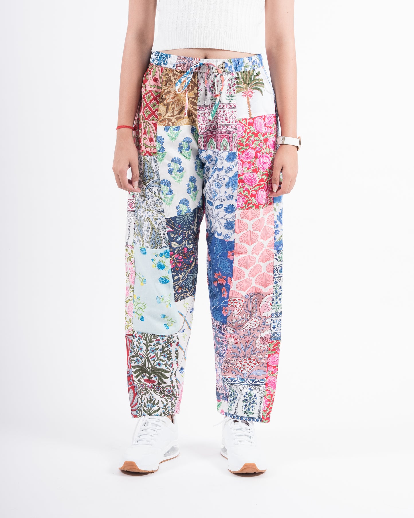 Upcycled Patchwork Pants (Medium)