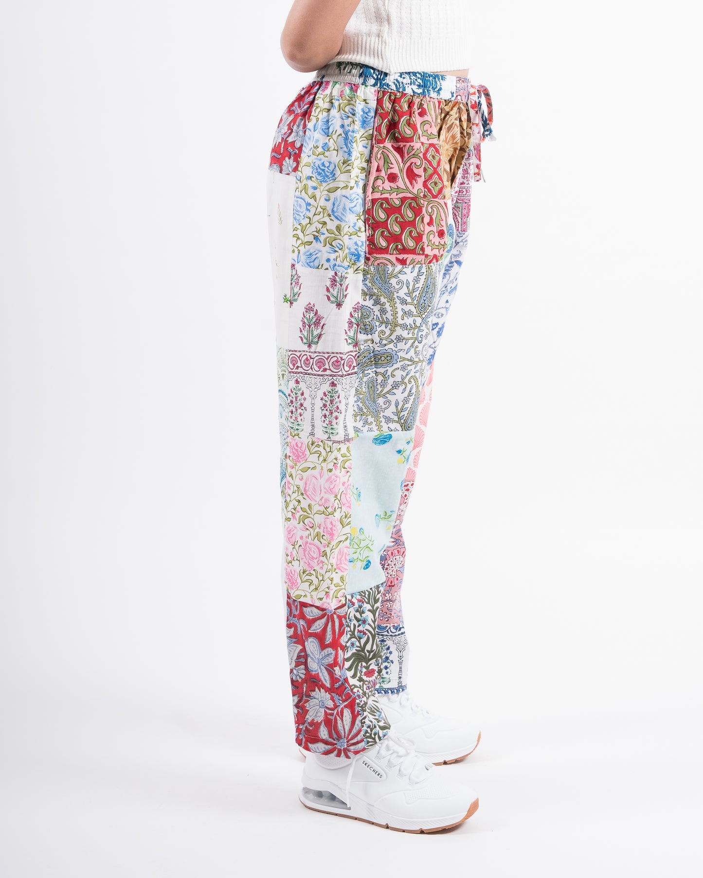 Upcycled Patchwork Pants (Medium)