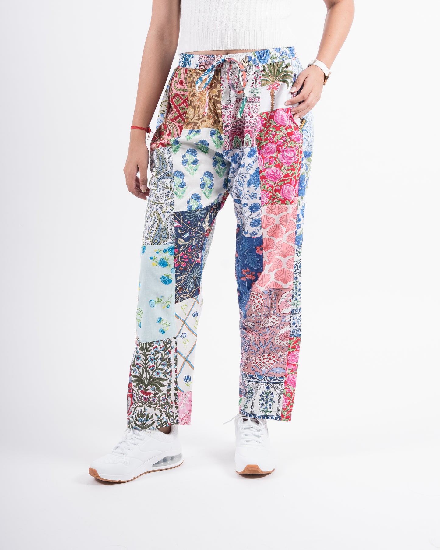 Upcycled Patchwork Pants (Medium)