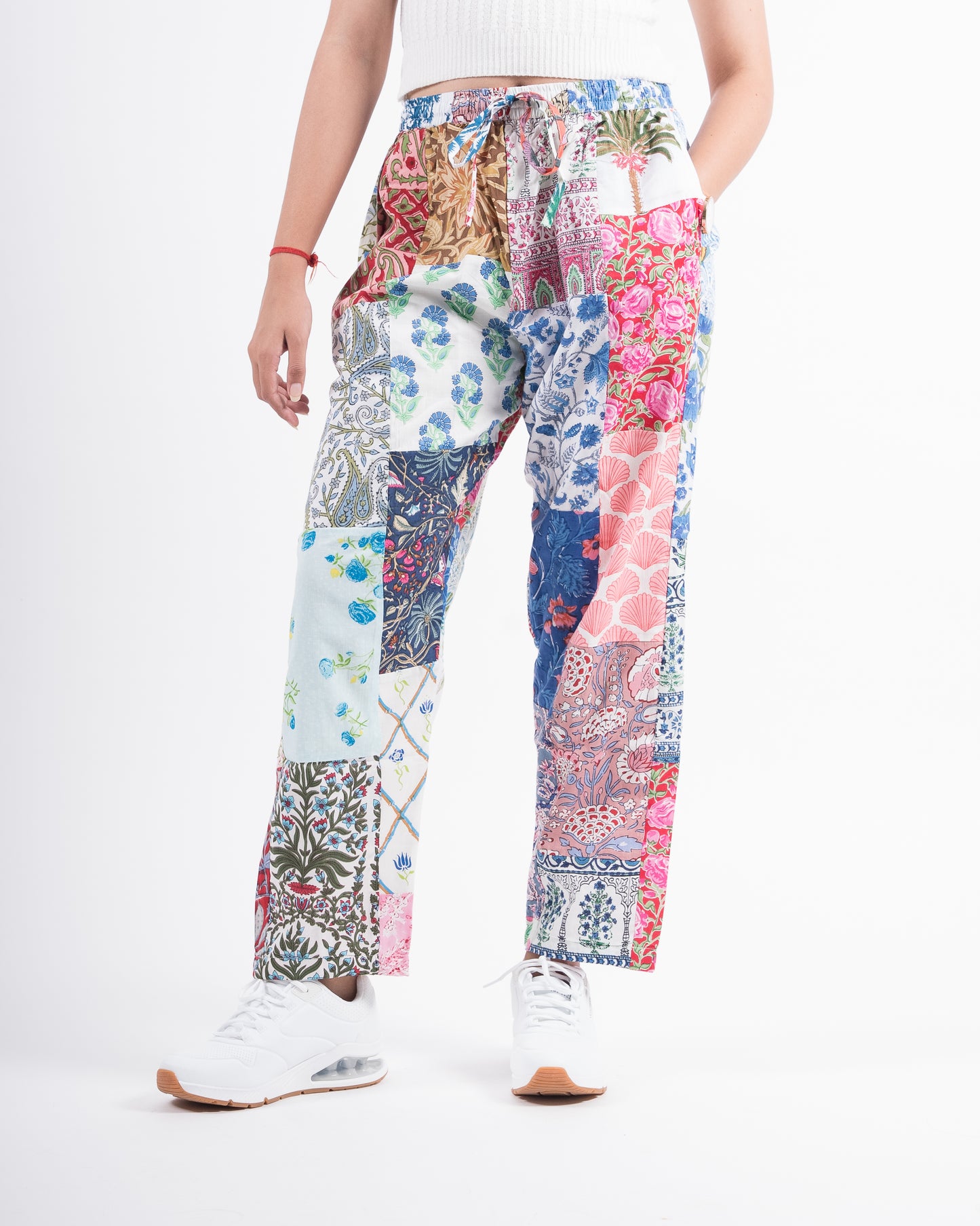 Upcycled Patchwork Pants (Medium)