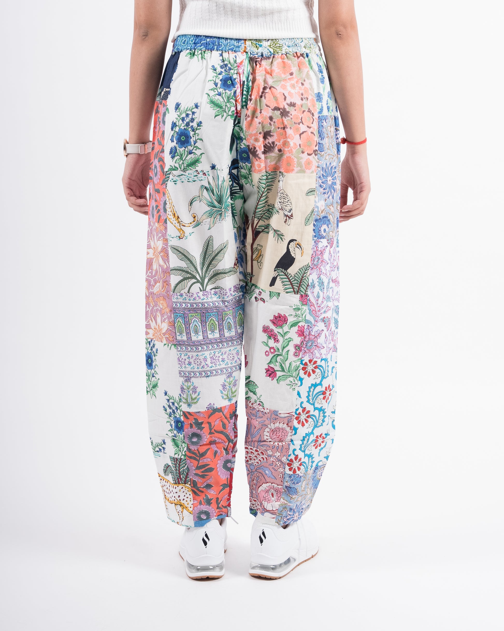 Upcycled Patchwork Pants (Medium)