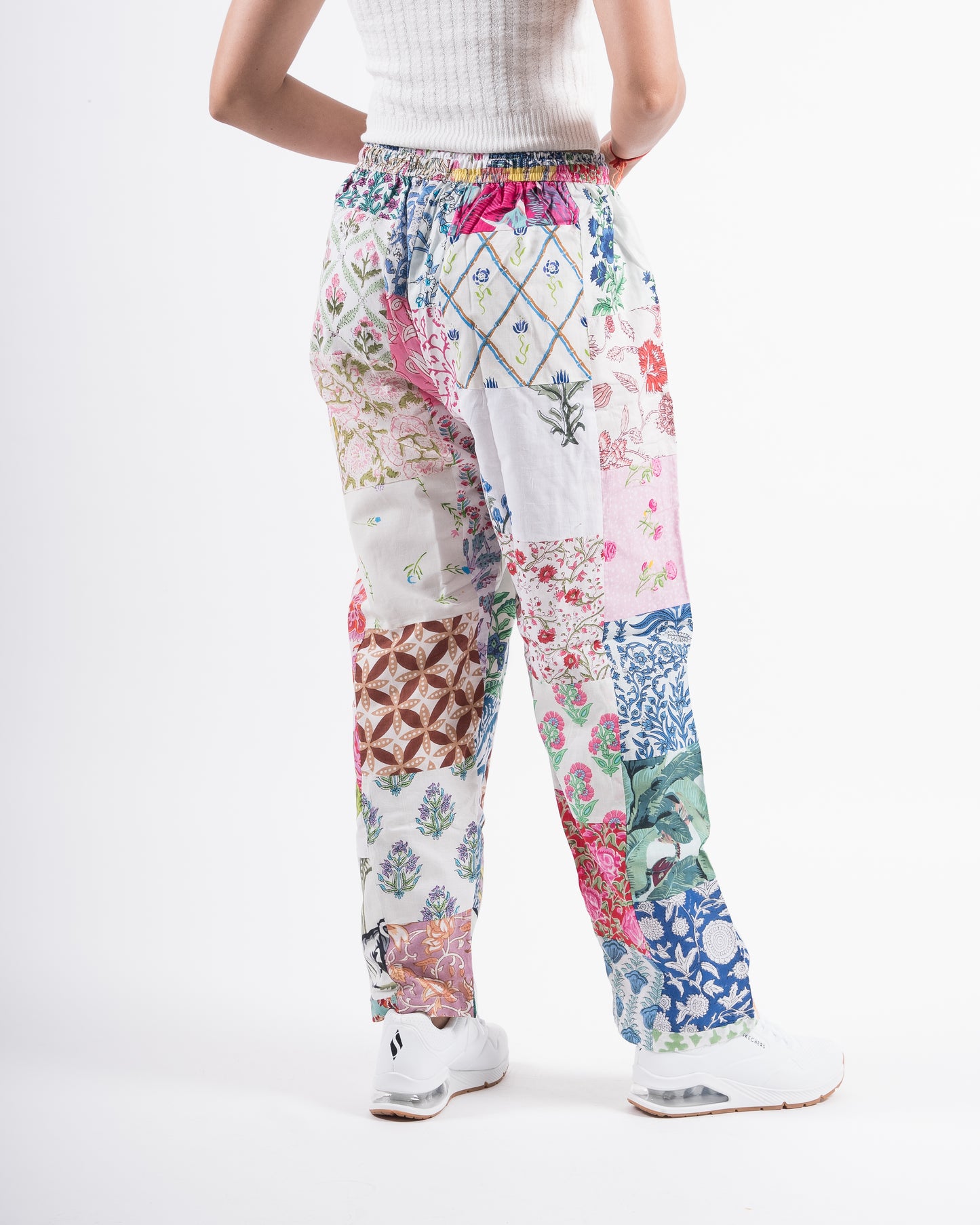 Upcycled Patchwork Pants (Large)
