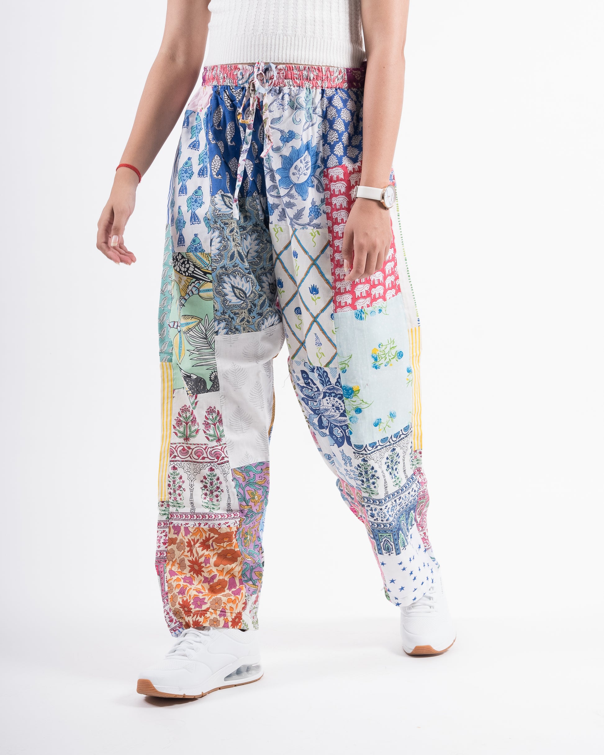 Upcycled Patchwork Pants (Large)