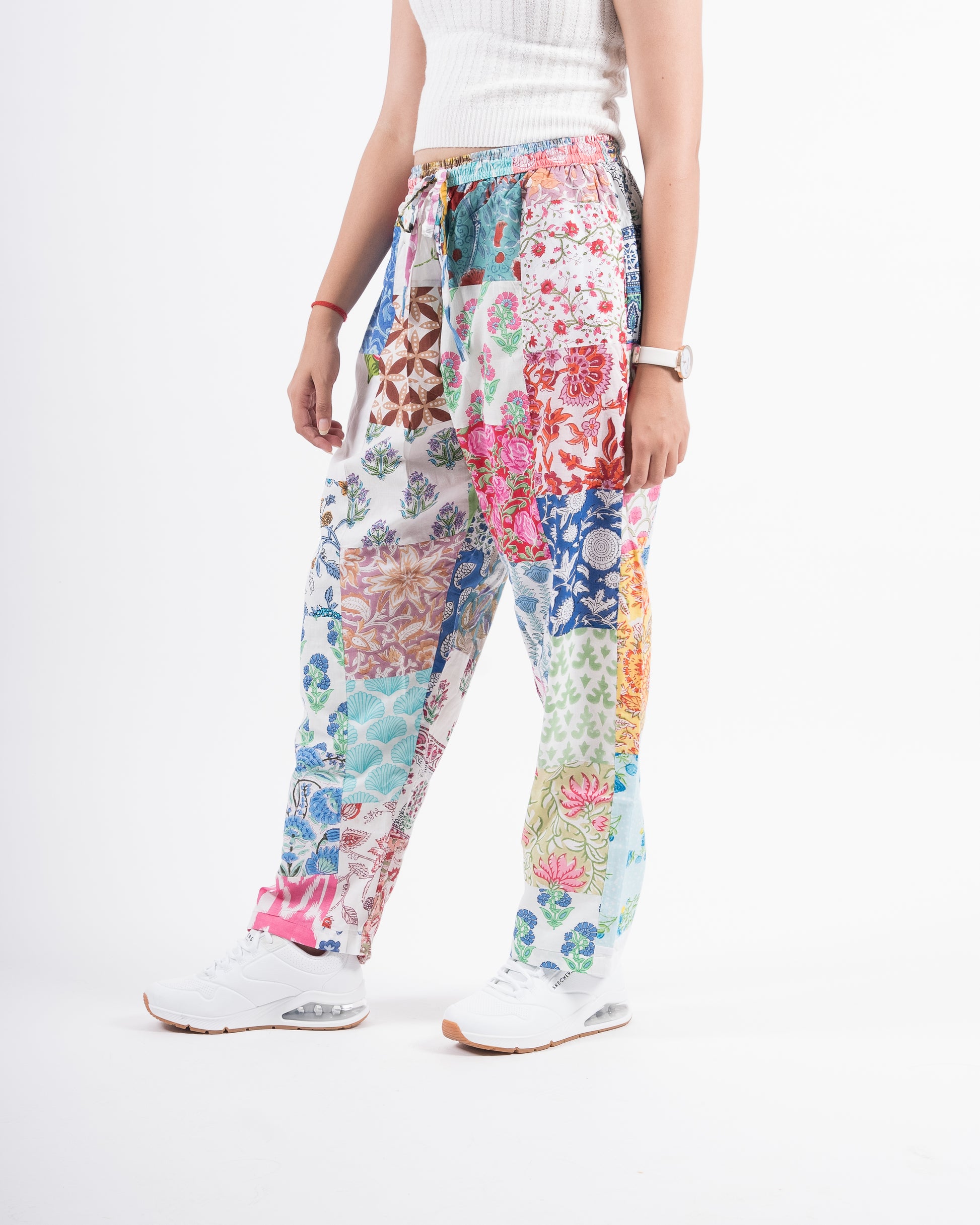 Upcycled Patchwork Pants (Large)