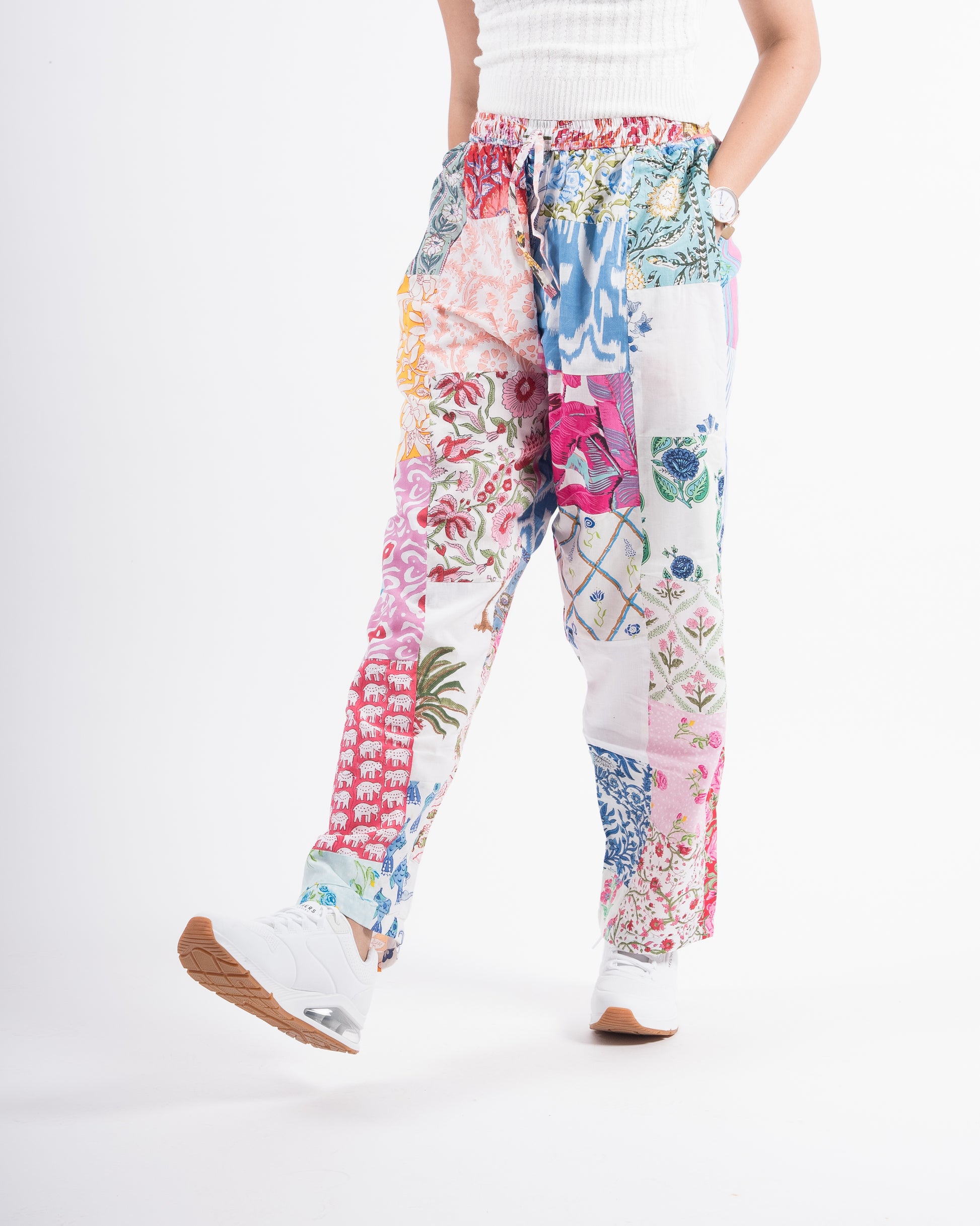 Upcycled Patchwork Pants (Extra Large)