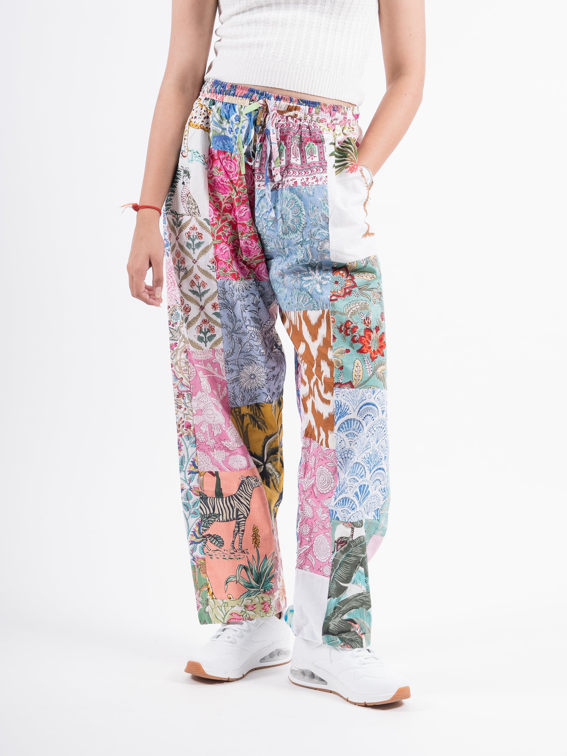 Upcycled Patchwork Pants (Extra Large)