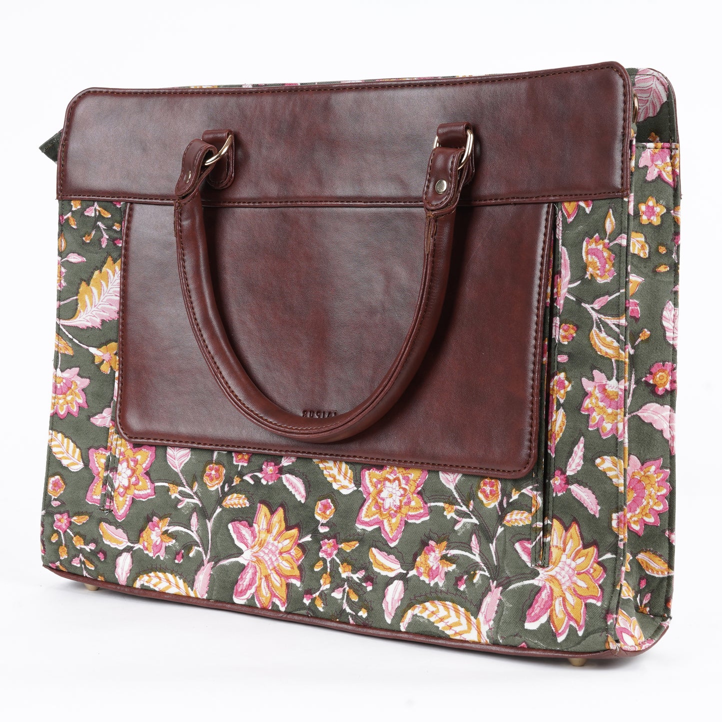 Tropical Green Compact Laptop Bag