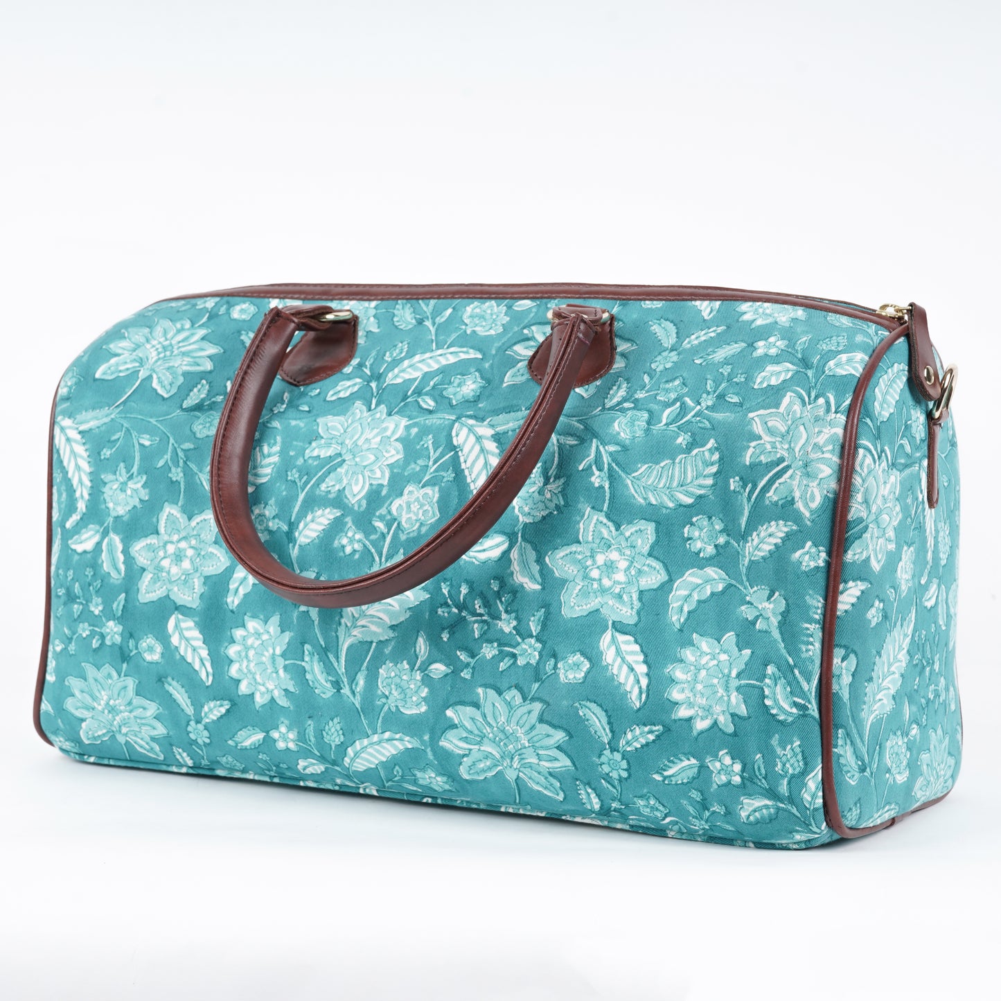 Aqua Blue Weekend Duffle Bag