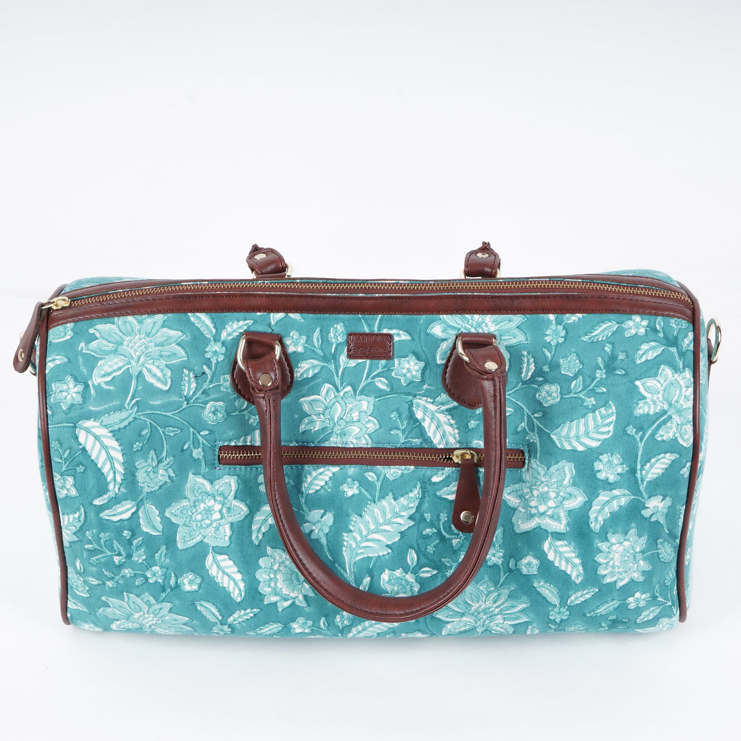 Aqua Blue Weekend Duffle Bag